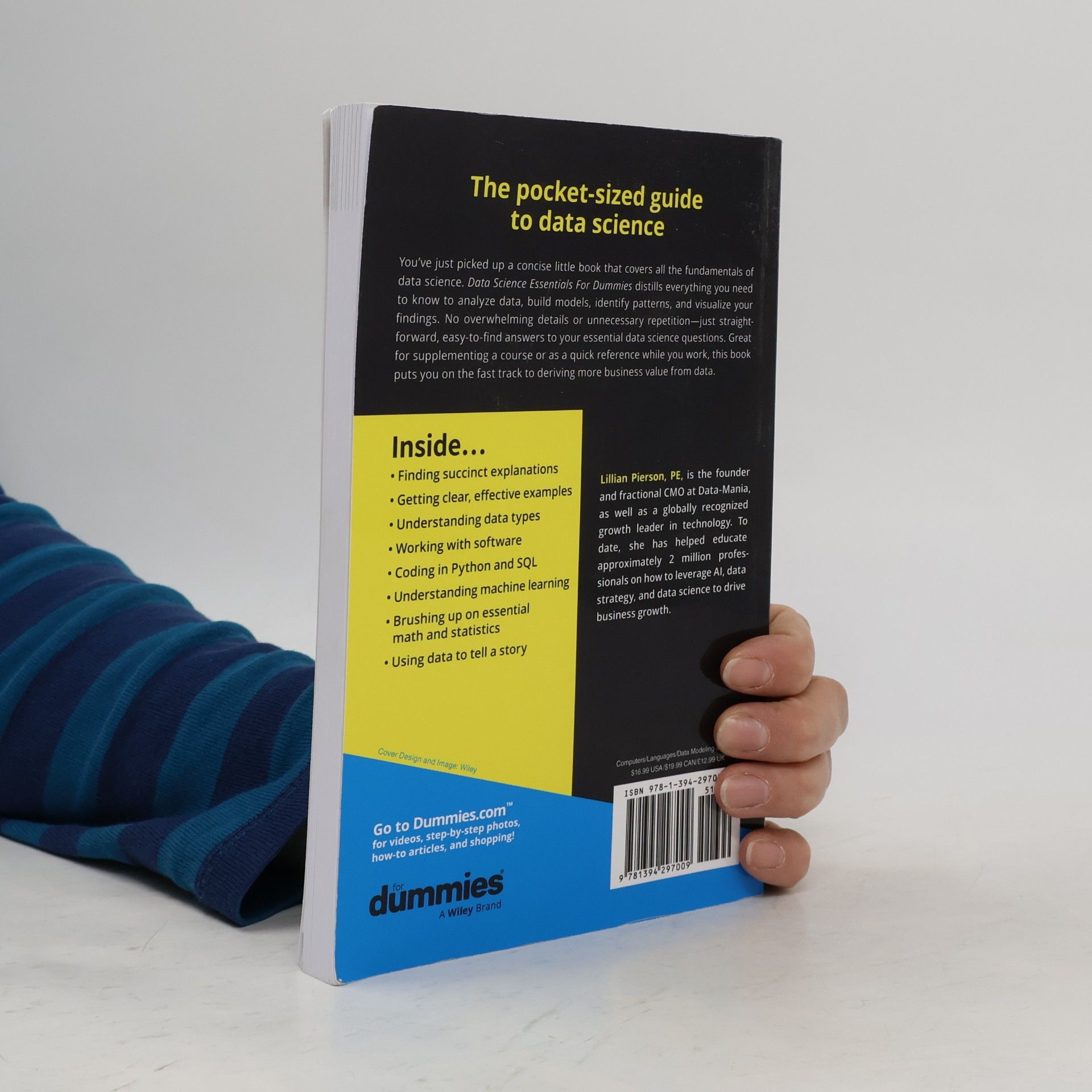 Lillian Pierson, PE Data Science Essentials For Dummies