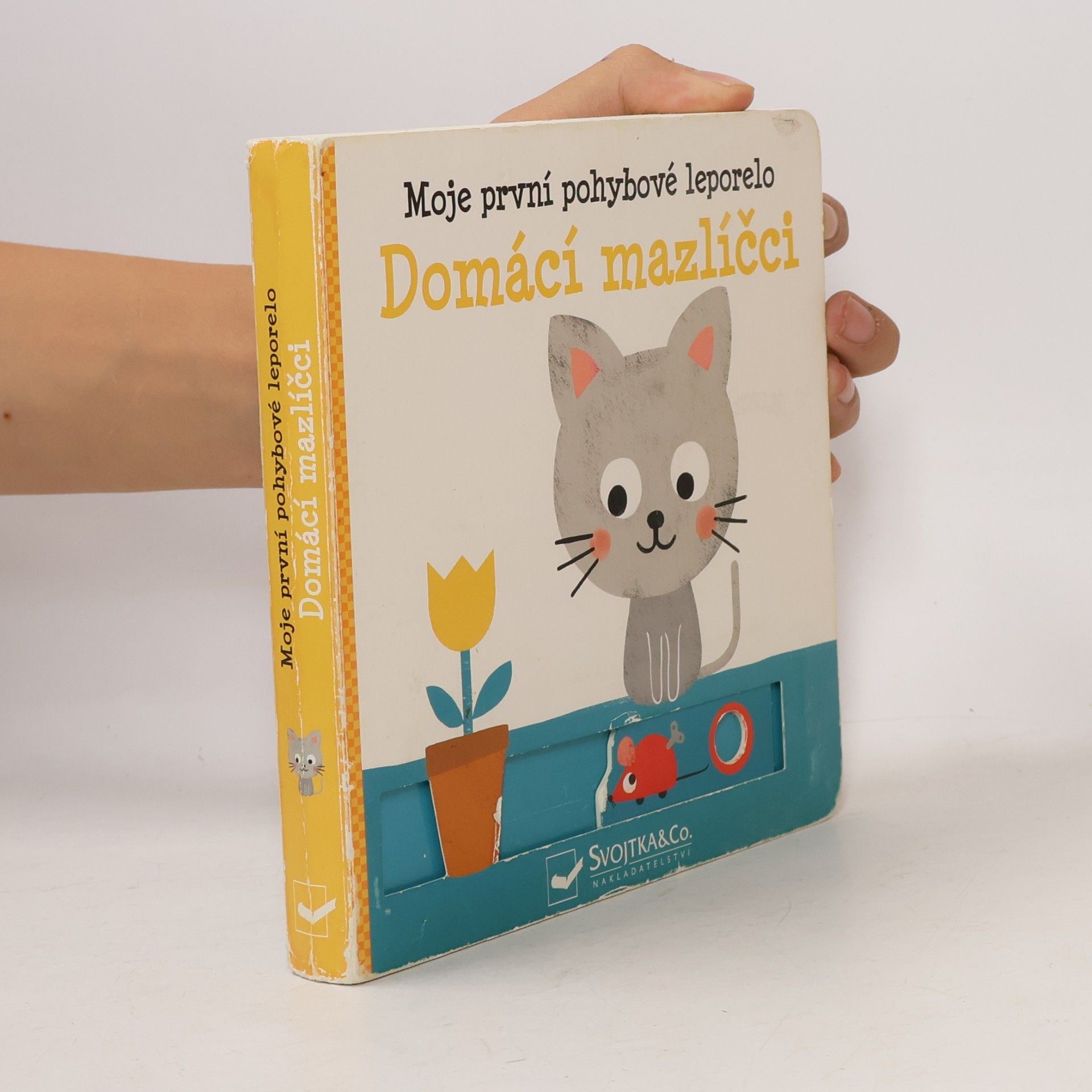 Yayo Kawamura Domácí mazlíčci : moje první pohybové leporelo
