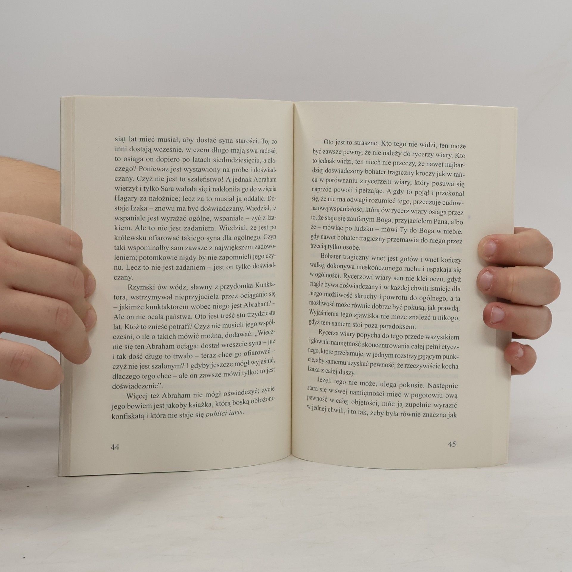 Søren Kierkegaard Meandry kultury: Trwoga i drżenie