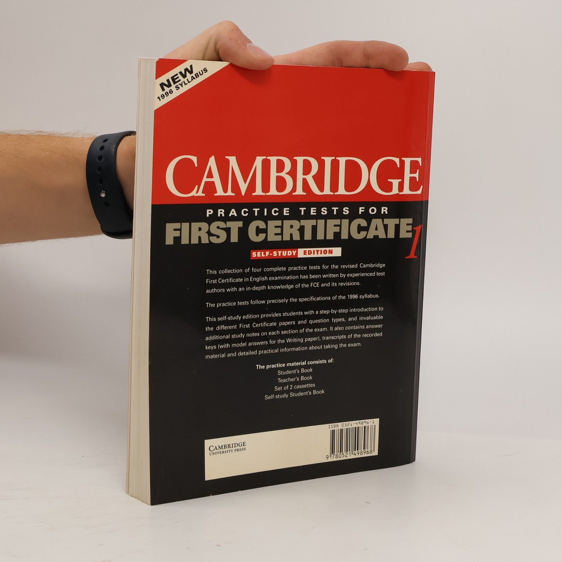 Paul Carne Cambridge practice tests for first certificate. 1, Self-study edition