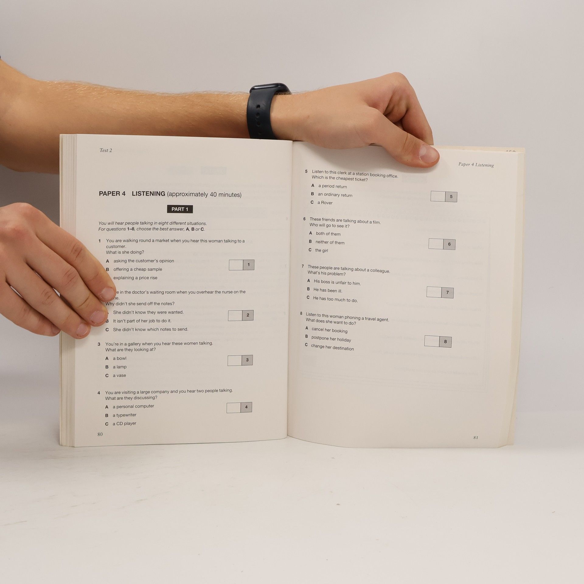 Paul Carne Cambridge practice tests for first certificate. 1, Self-study edition