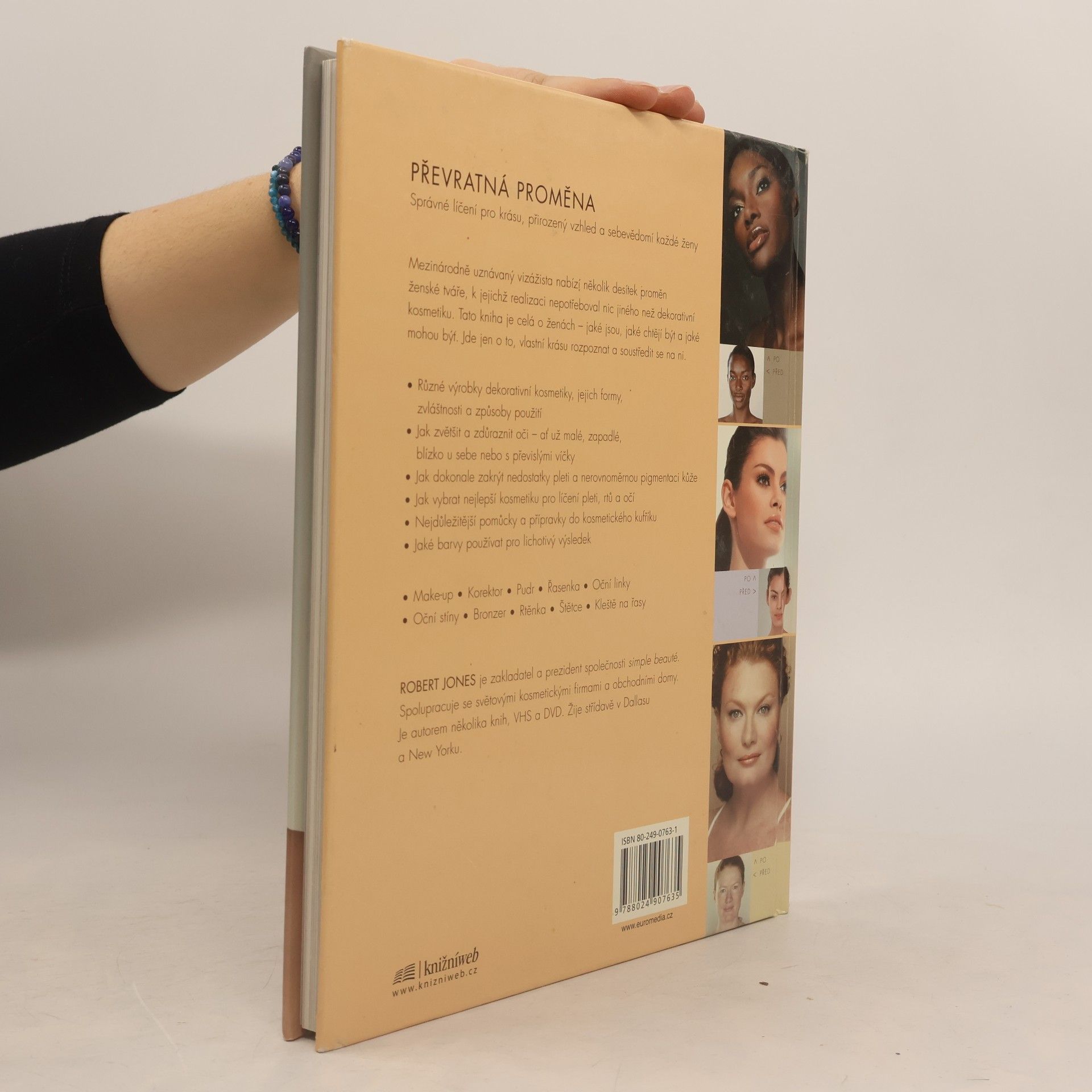 Robert W. Jones Make-up současnosti: Triky profesionála: Tajemství moderního líčení