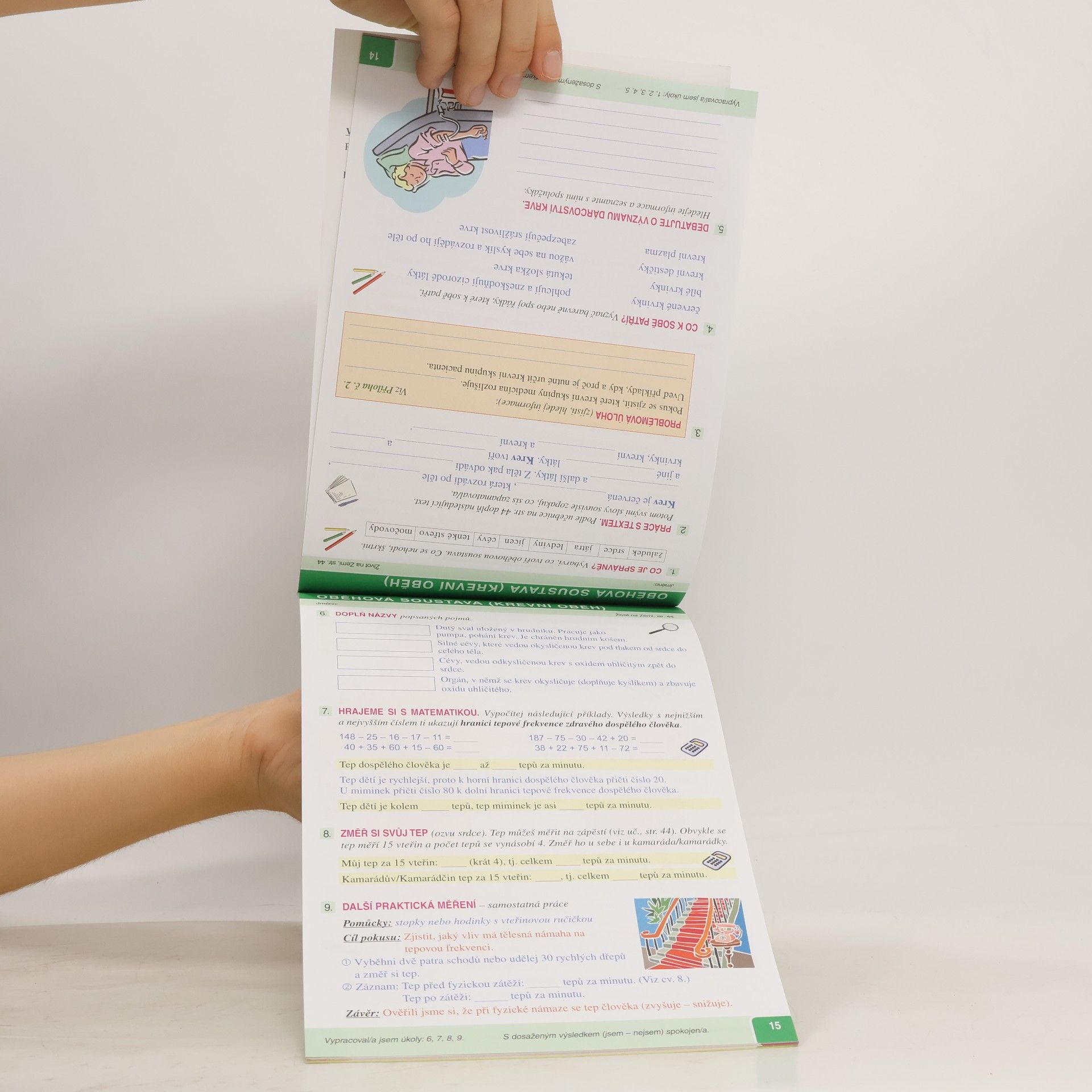 Helena Hanzalová Pracovní listy k učebnici Život na Zemi. Přírodověda pro 5. ročník ZŠ. Člověk a jeho zdraví