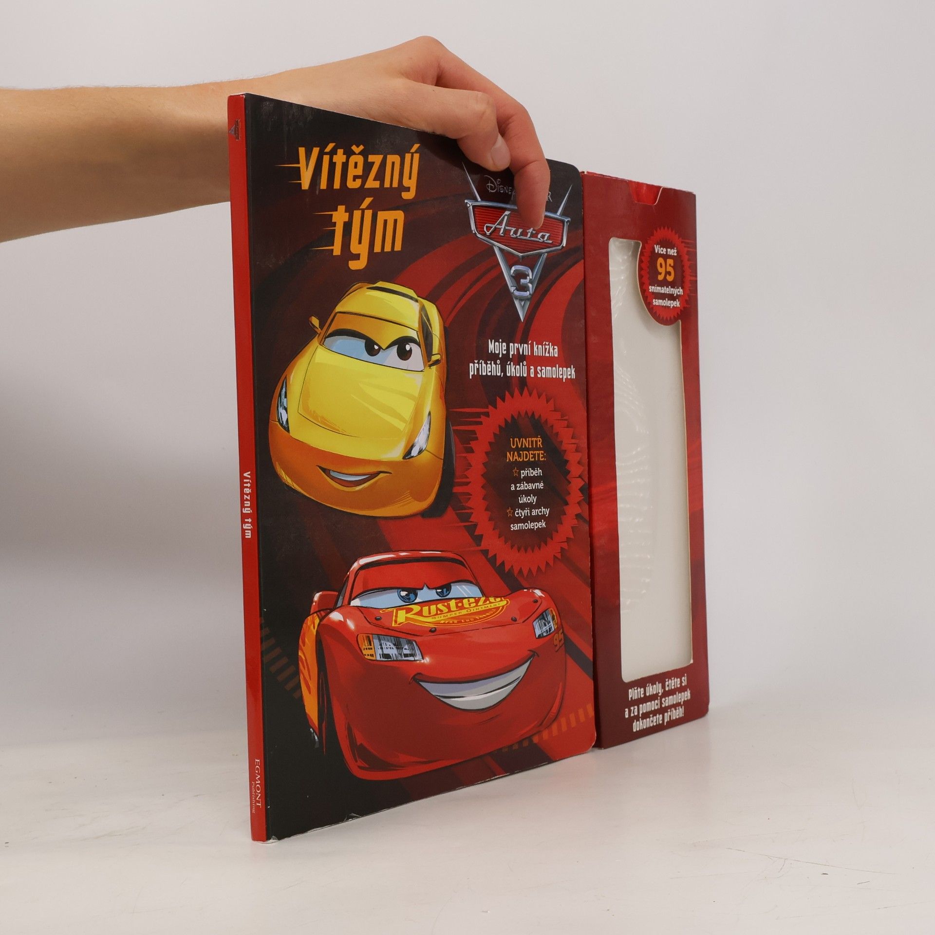 Vítězný tým: moje první knížka příběhů, úkolů a samolepek