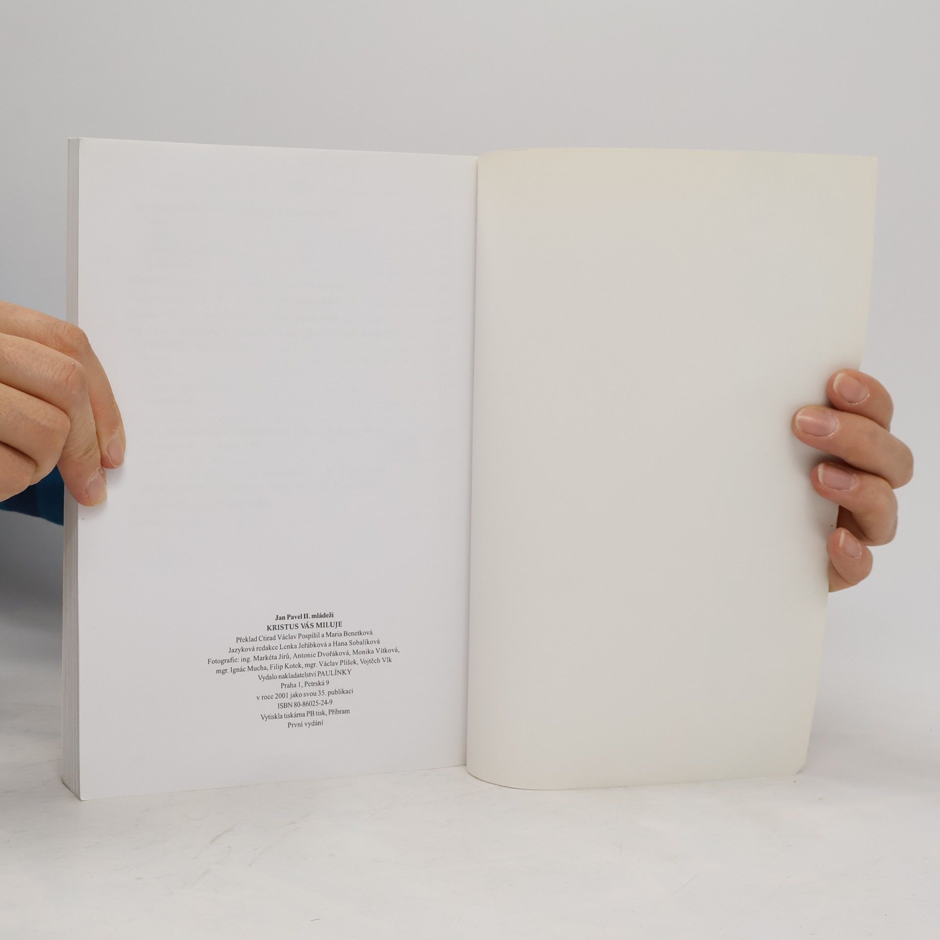 Autorenkollektiv Kristus vás miluje - Jan Pavel II. mládeži