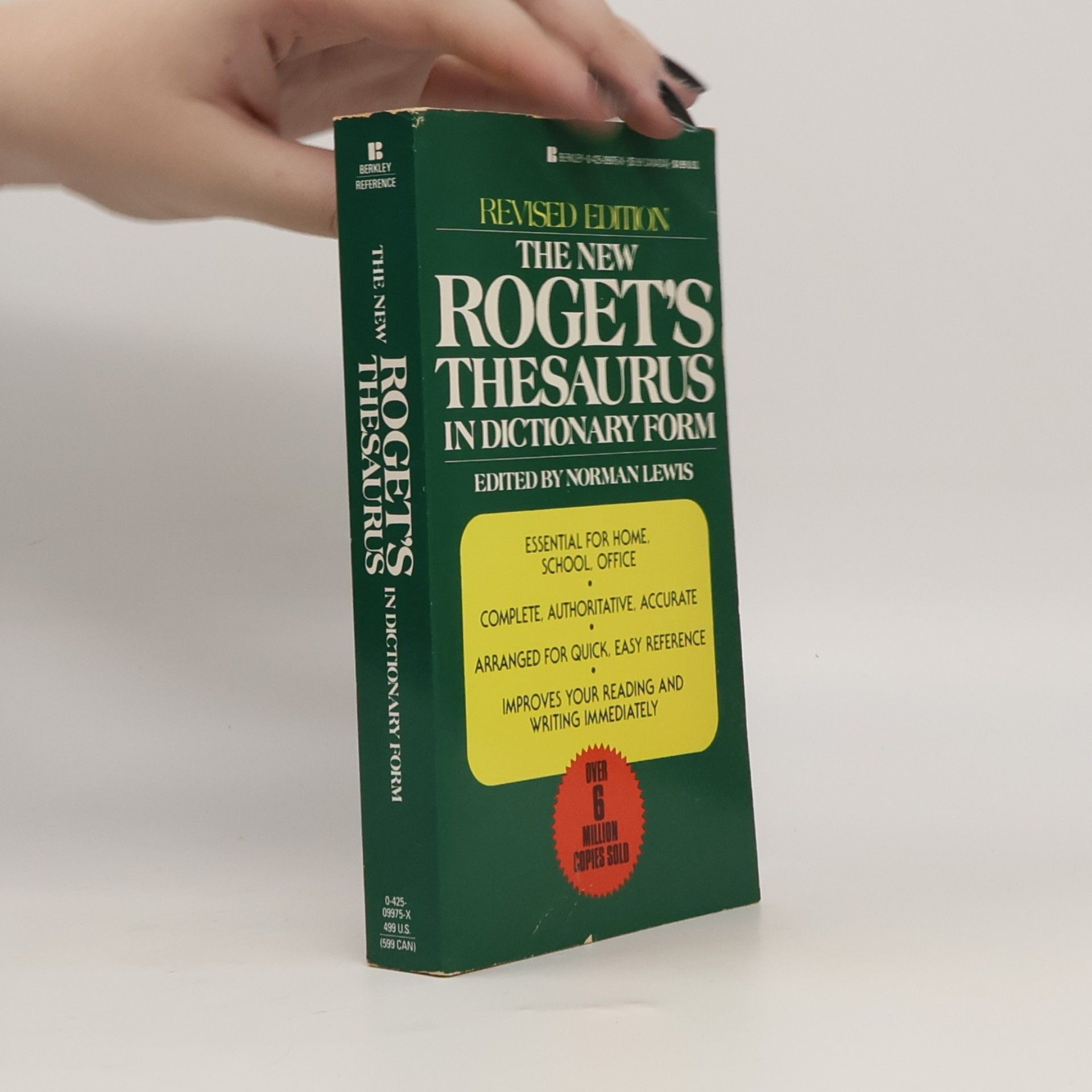 Norman Lewis The New Roget's Thesaurus in Dictionary Form