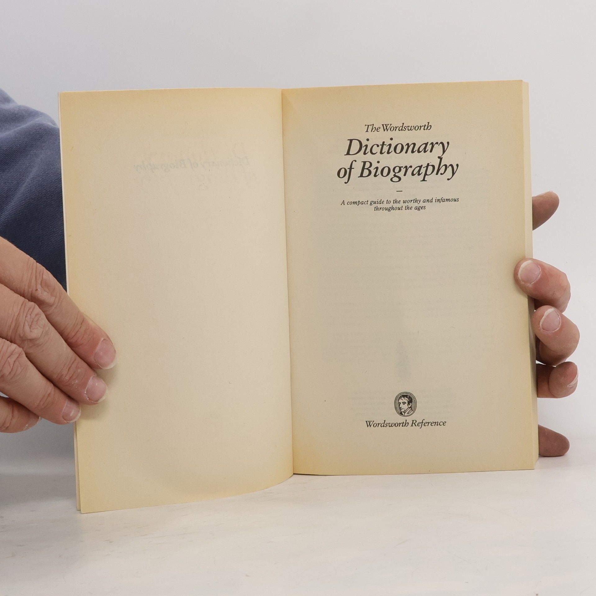 Malcolm Bradbury Wordsworth Reference: The Wordsworth Dictionary of Biography