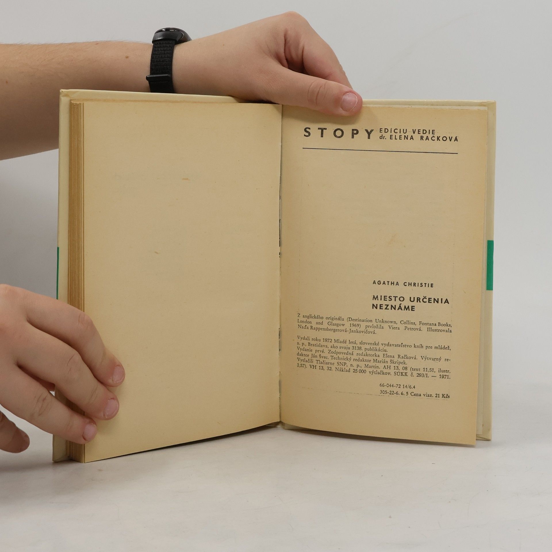 Agatha Christie Miesto určenia neznáme