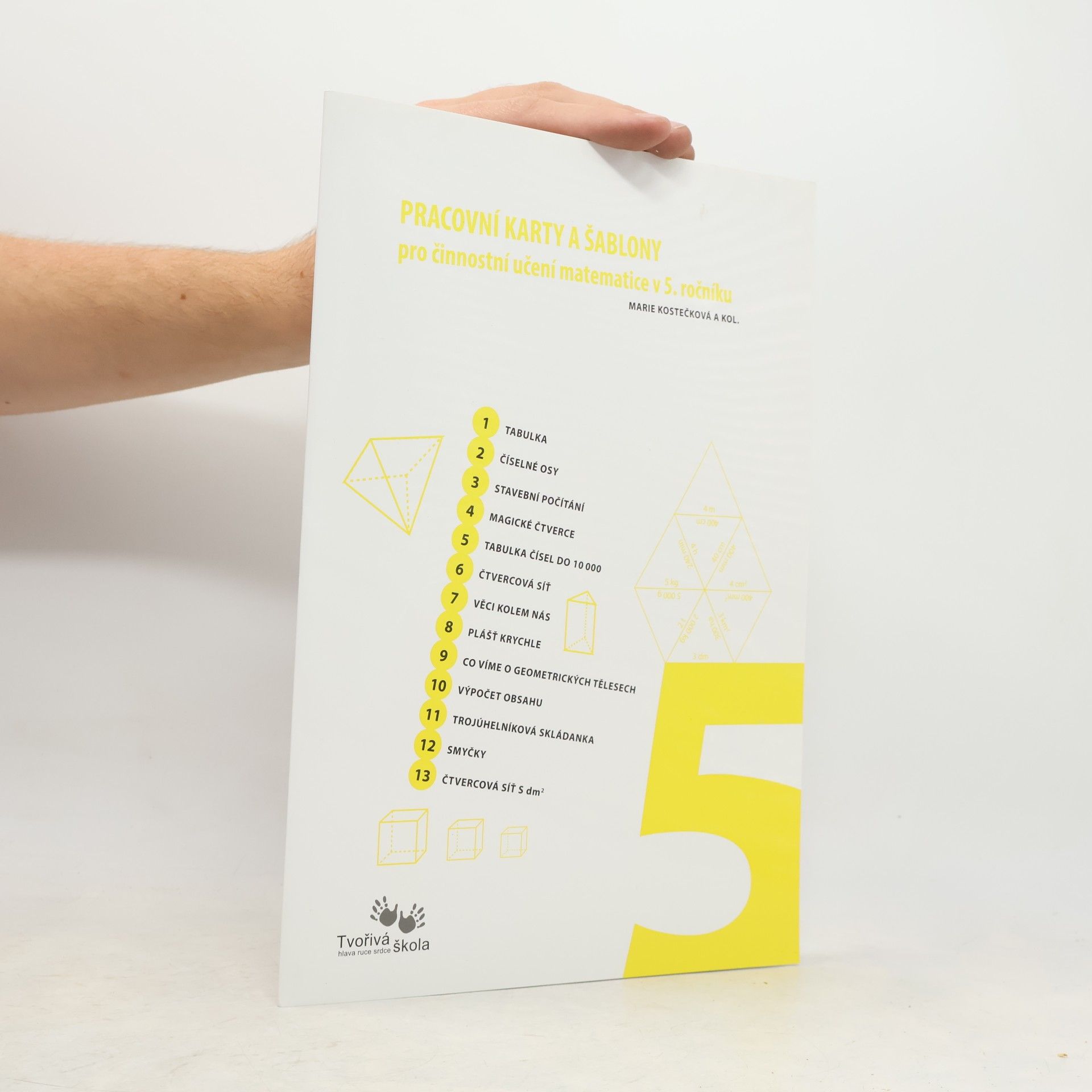 Kolektiv autorů Pracovní karty a šablony pro činnostní učení matematice v 5. ročníku
