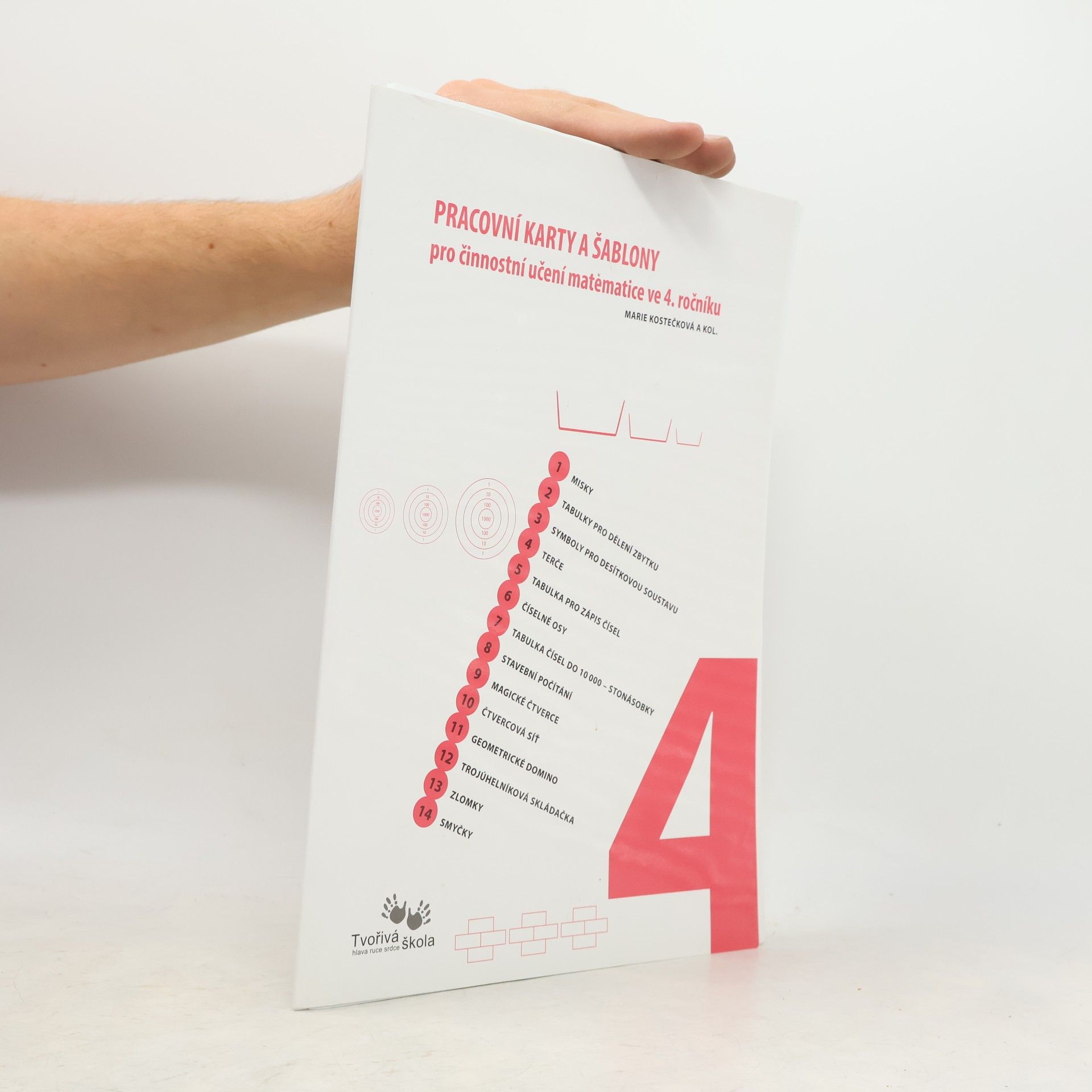 Pracovní listy a šablony pro činnostní učení matematice ve 4. ročníku