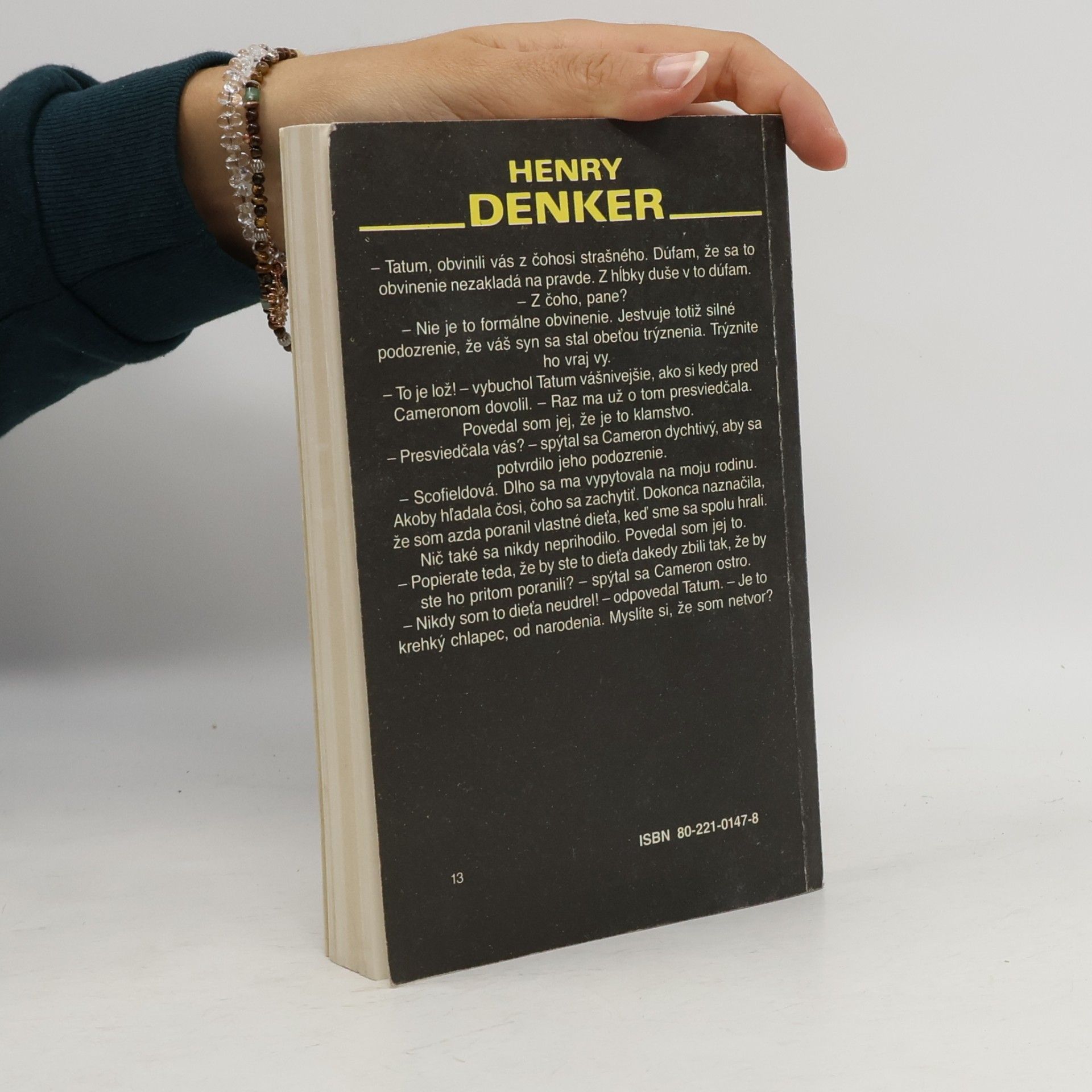 Henry Denker Diagnóza doktorky Scofieldovej