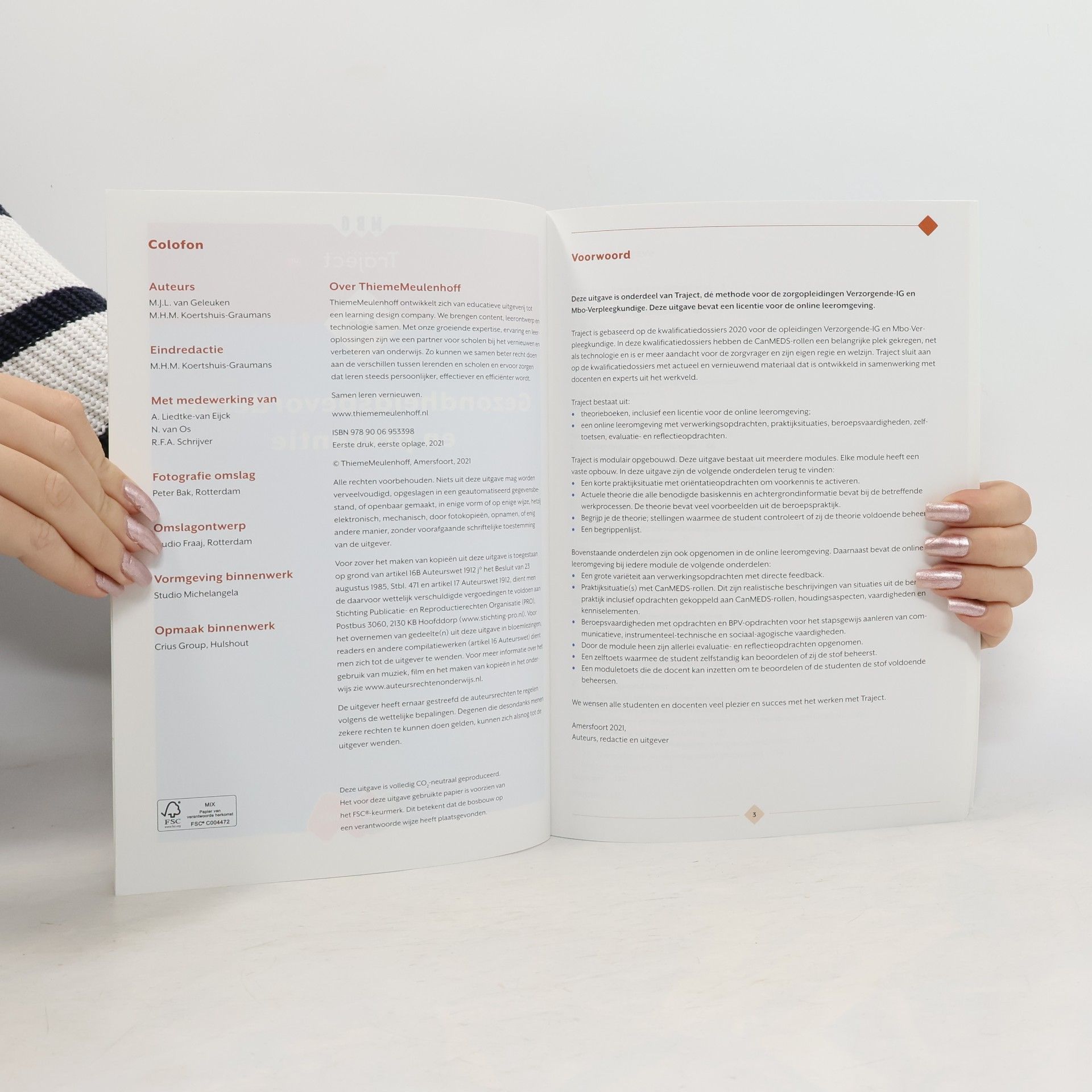 Traject Combipakket Gezondheidsbevordering en preventie niv 4 boek en totaallicentie 1 jaar