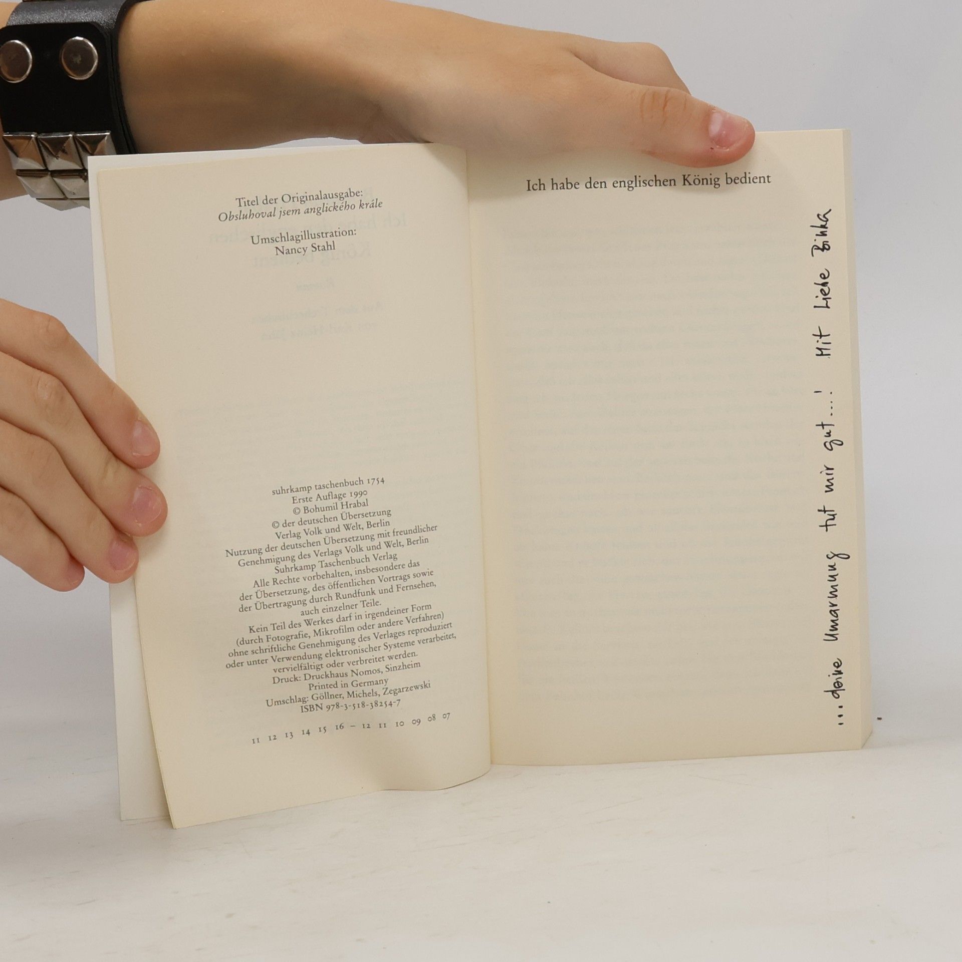 Bohumil Hrabal Ich habe den englischen König bedient