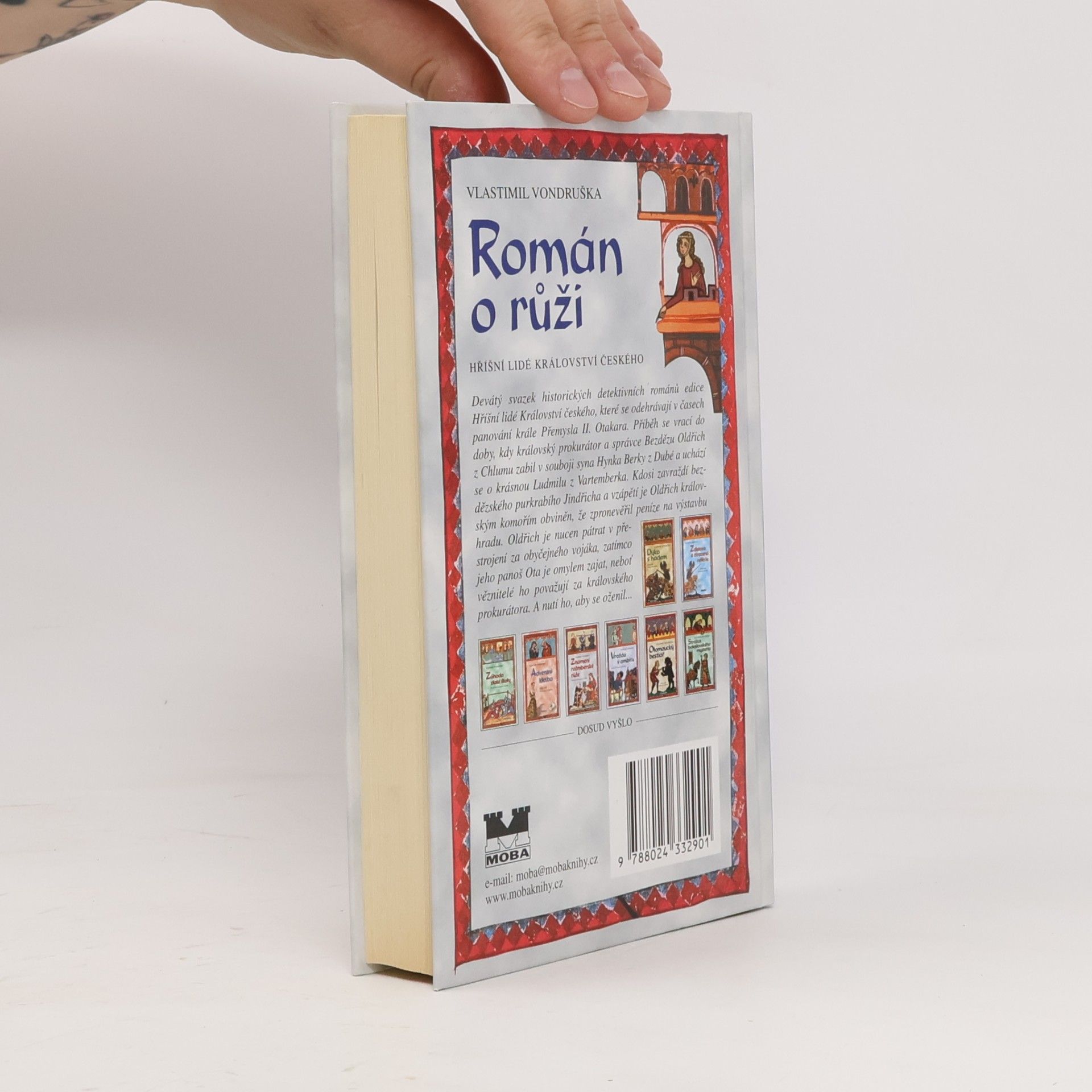 Vlastimil Vondruška Román o růži