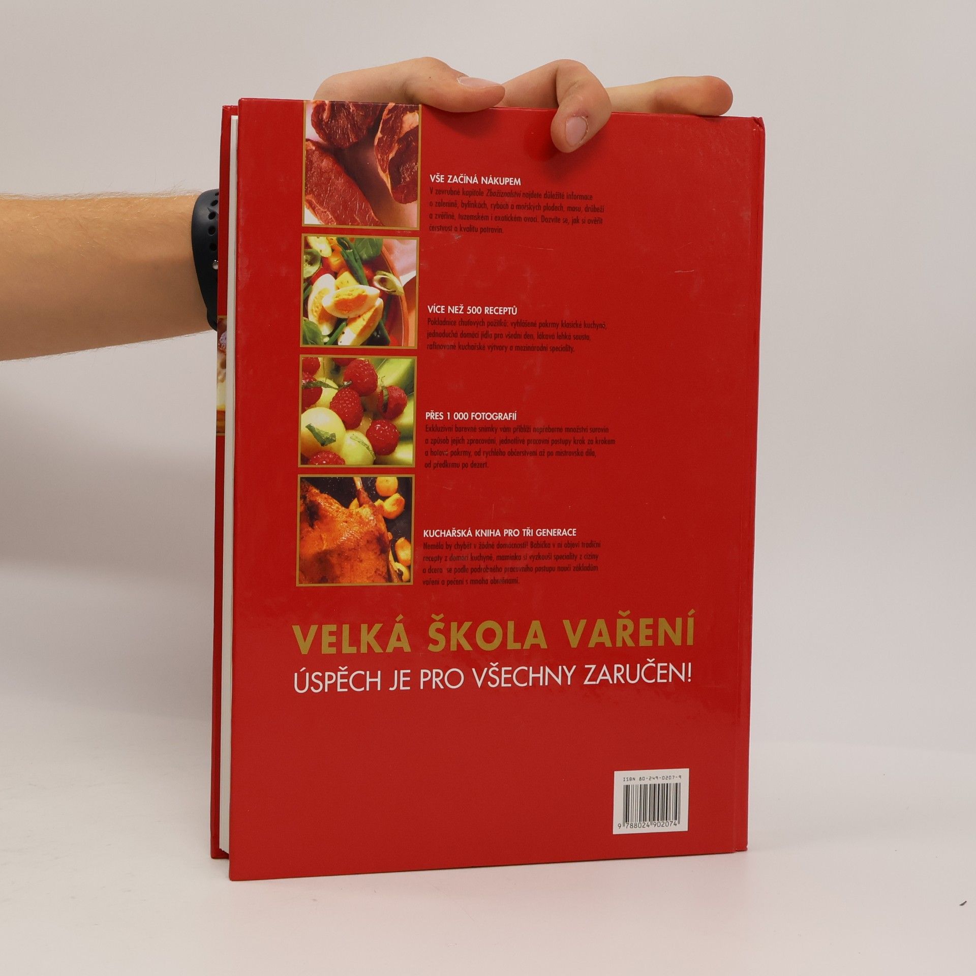 Monika Kellermann Velká škola vaření : více než 500 receptů, přes 1 000 fotografií