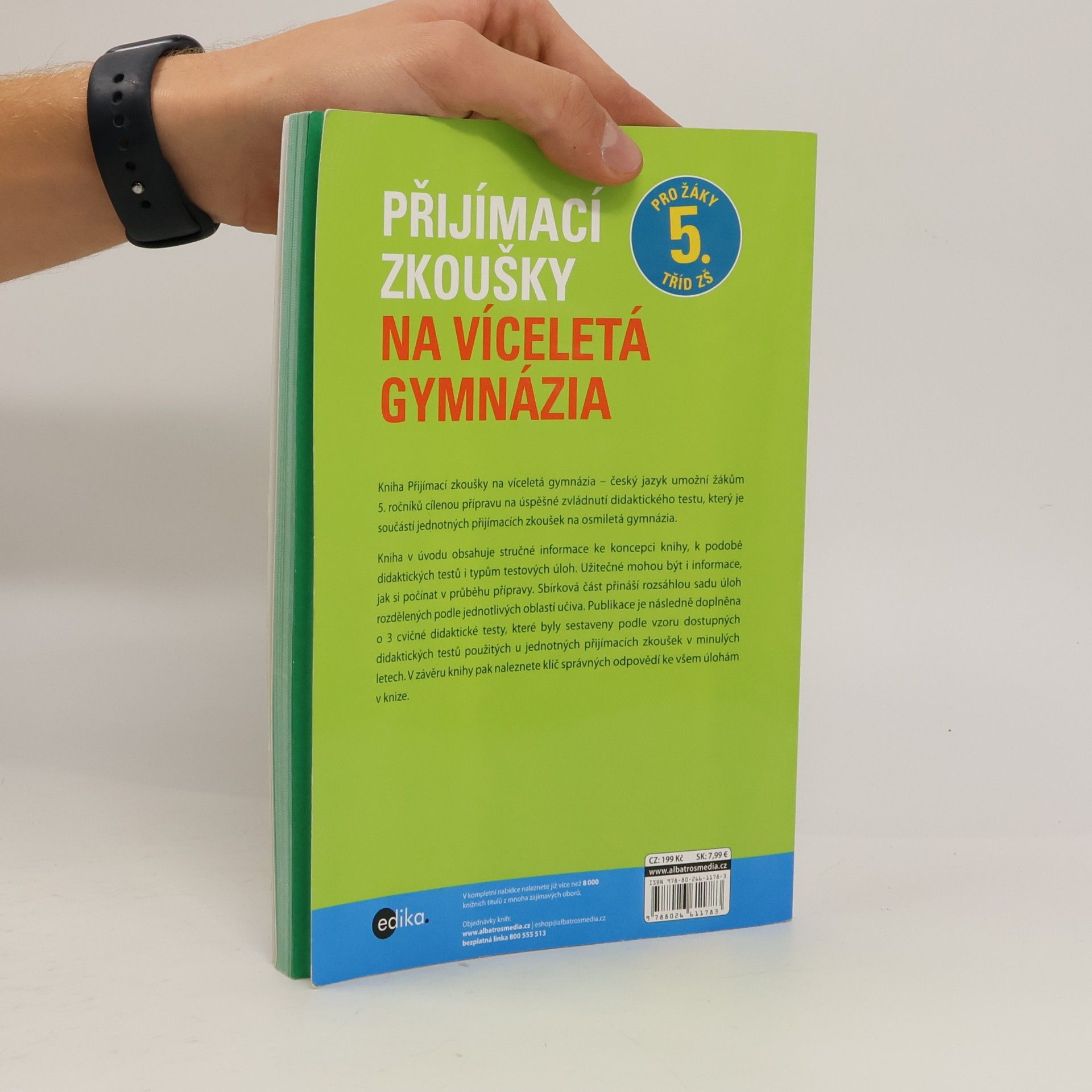 František Brož Přijímací zkoušky na víceletá gymnázia. Český jazyk