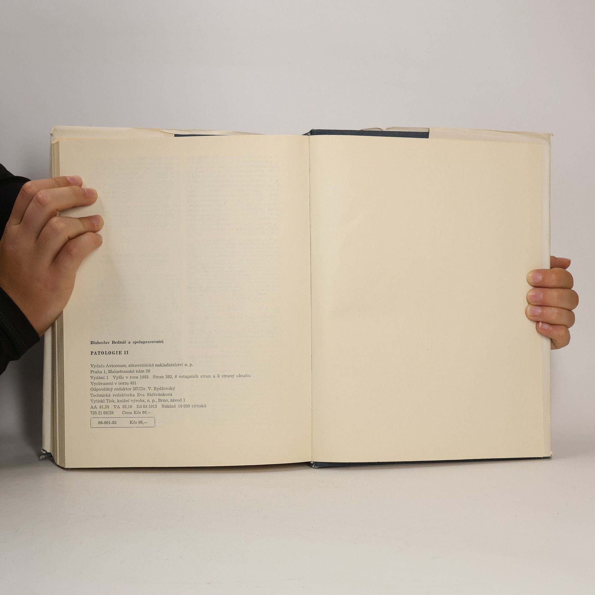 Blahoslav Bednář Patologie II