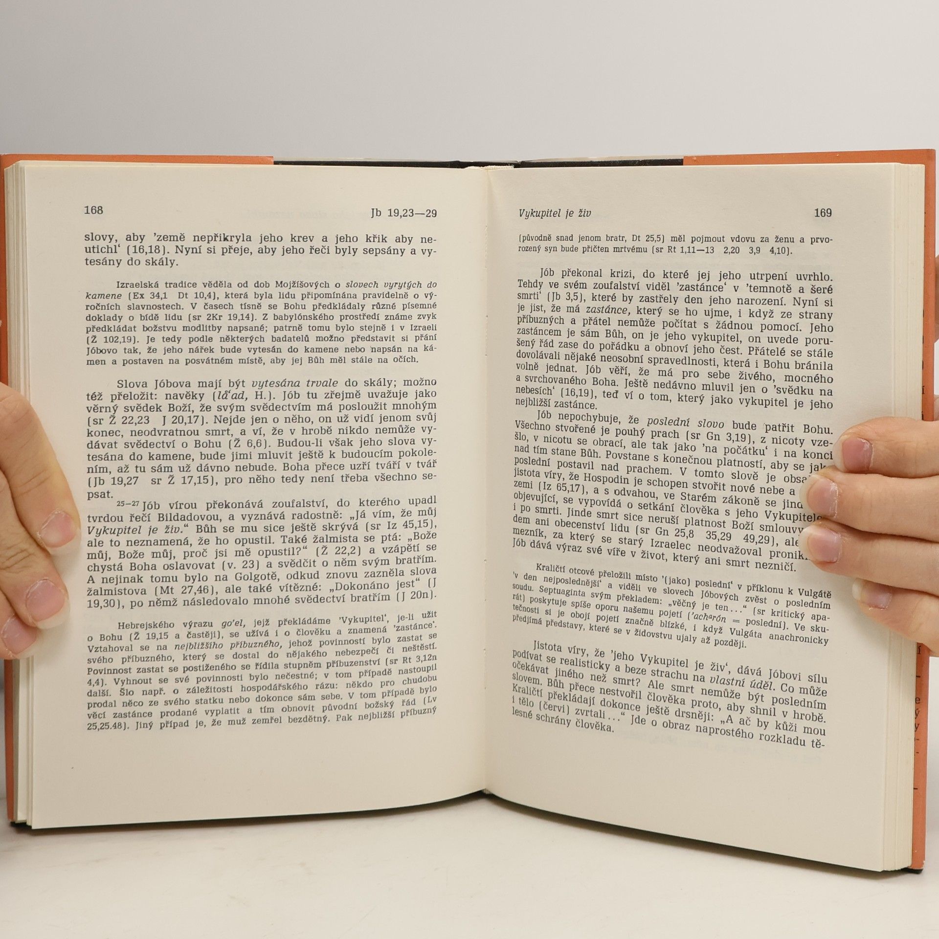 Various authors Starý zákon. Překlad s výkladem 8. Jób