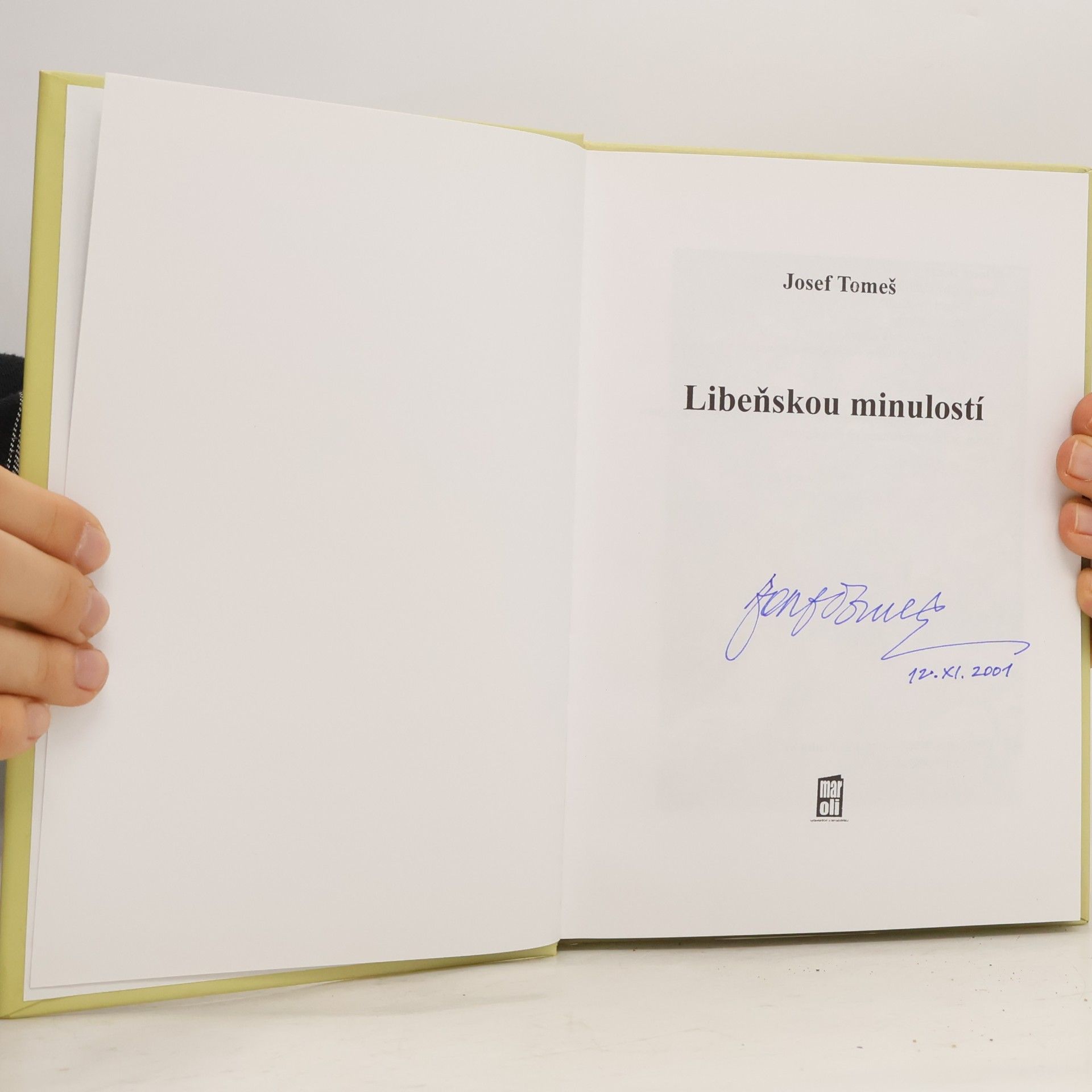 Josef Tomeš Libeňskou minulostí