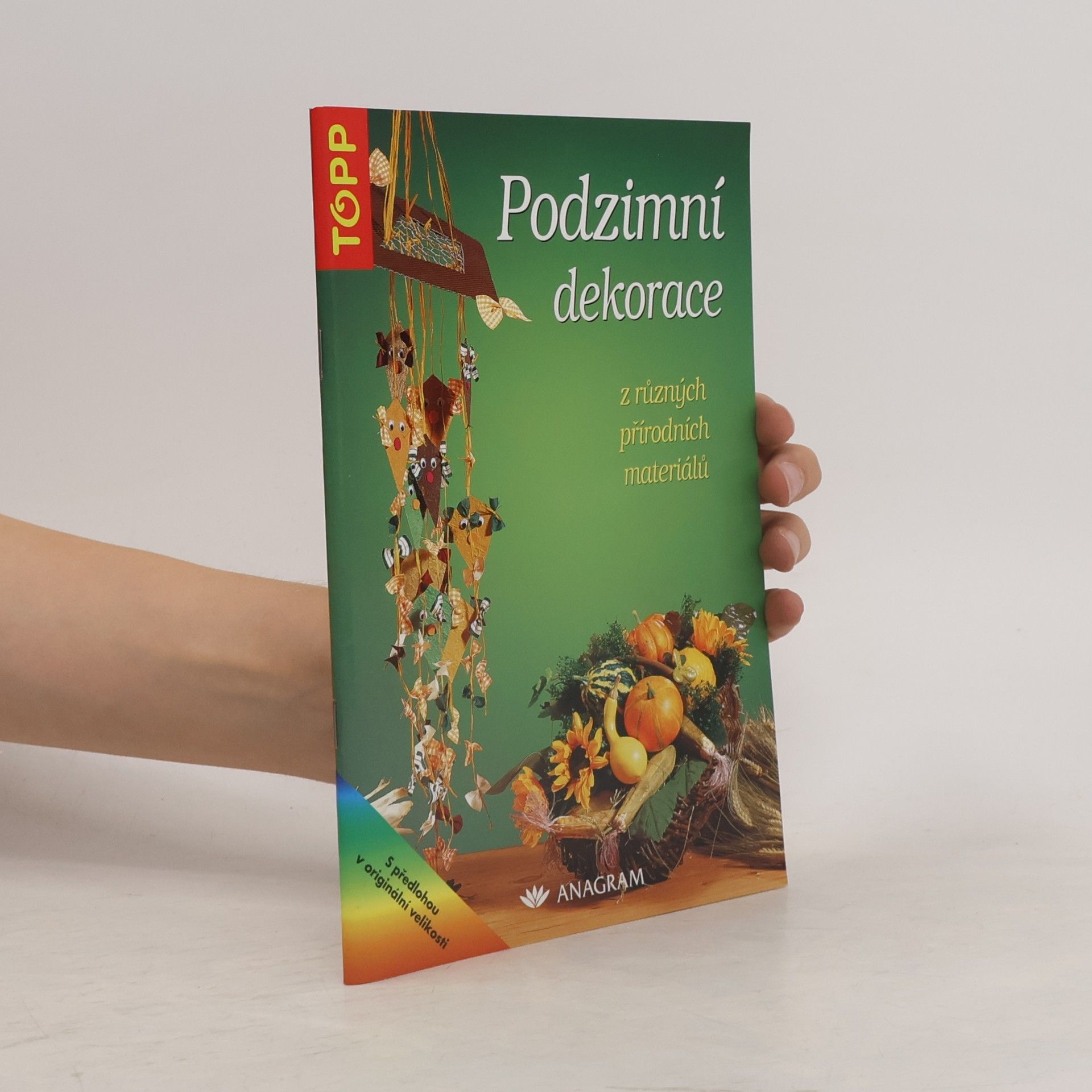Podzimní dekorace z různých přírodních materiálů