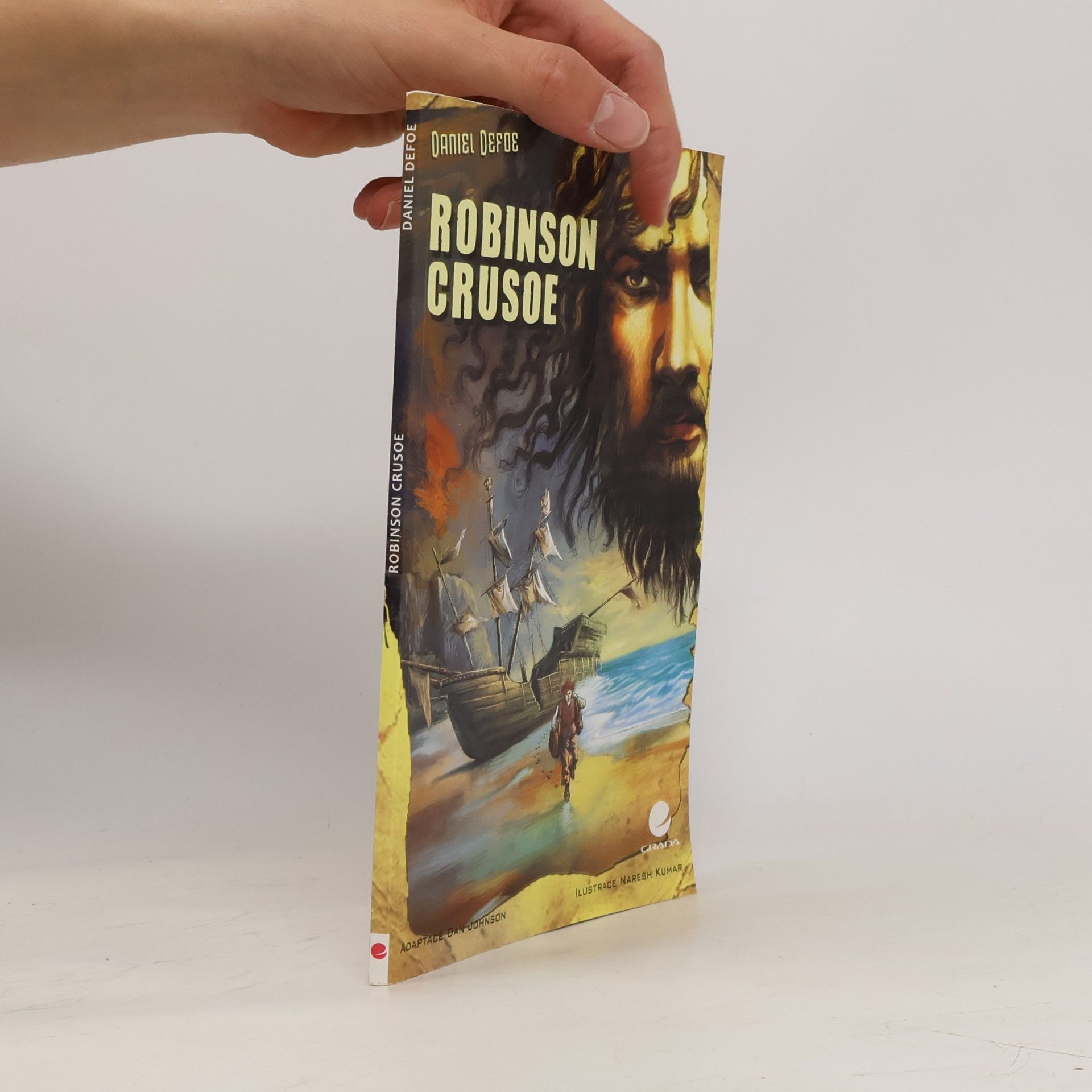 Dan Johnson Robinson Crusoe. Komiks