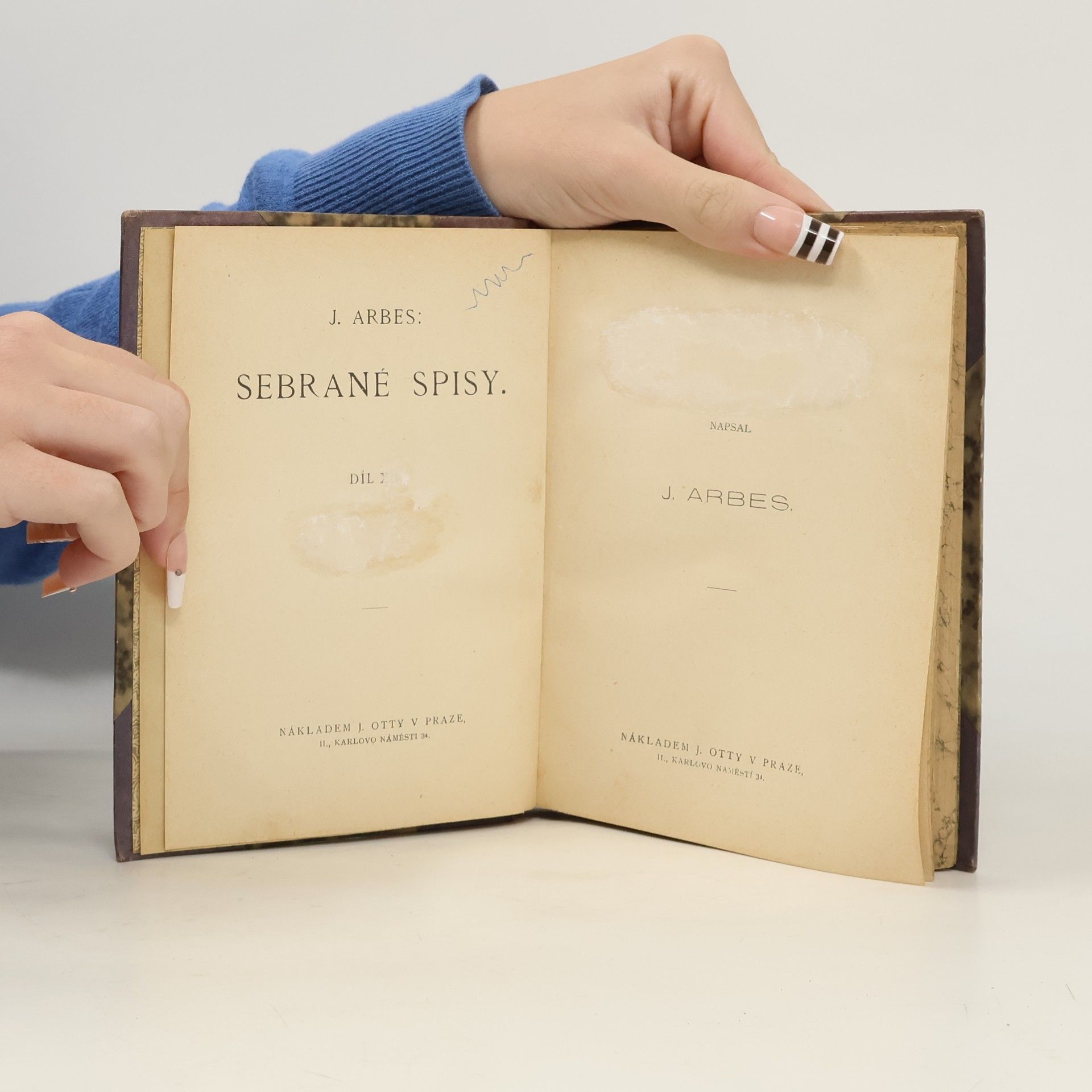 Jakub Arbes Knihy novel a povídek IV.