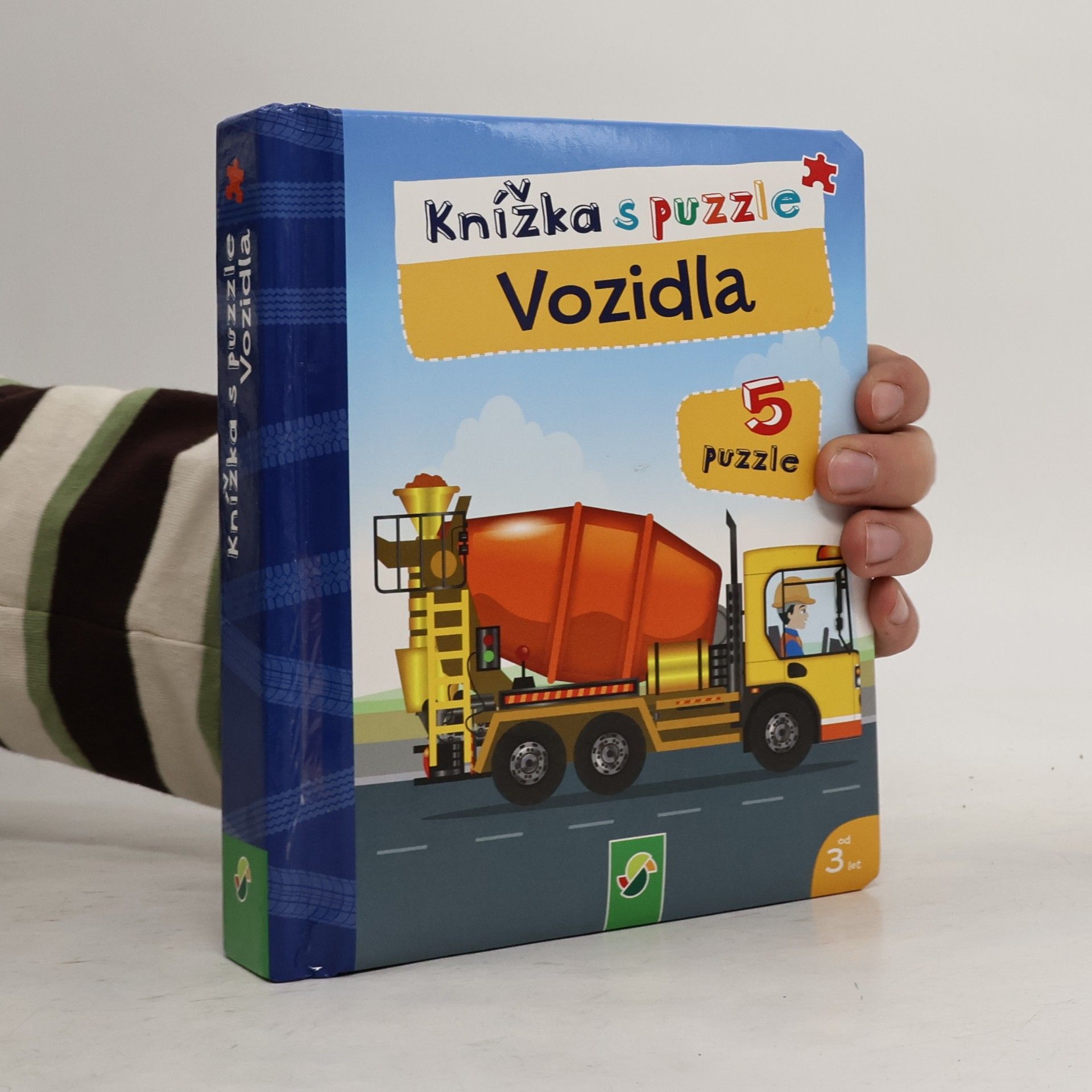 Knížka s puzzle. Vozidla