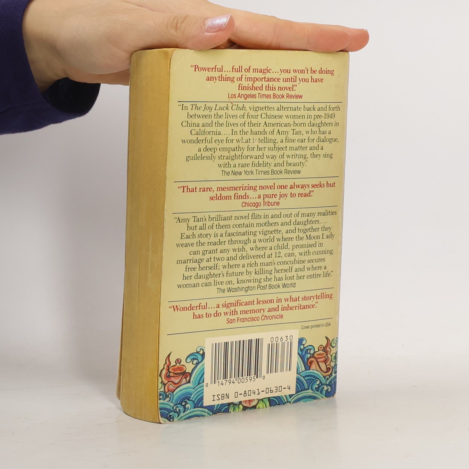 Amy Tan The joy luck club