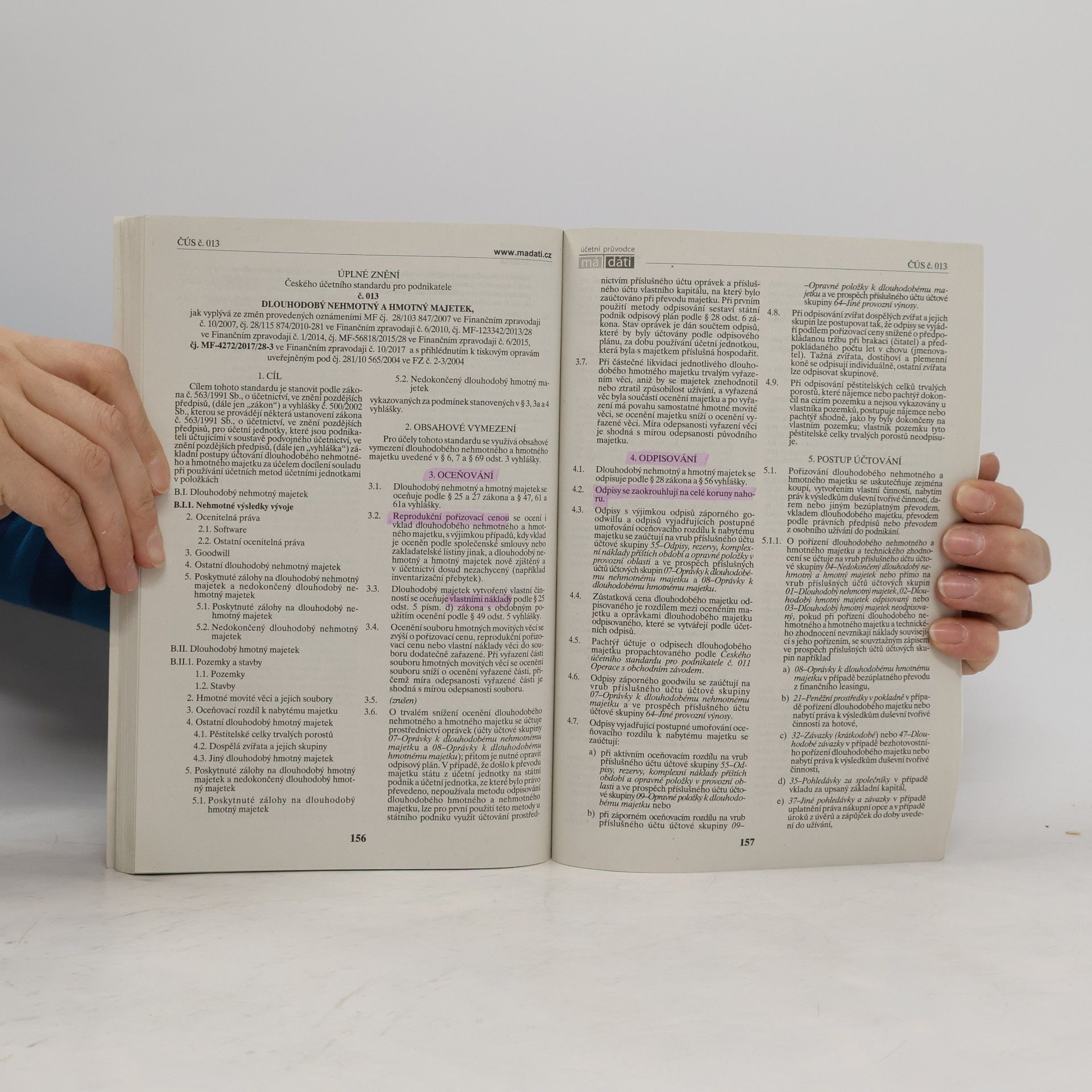 Various authors ÚZ 1412. Účetnictví podnikatelů