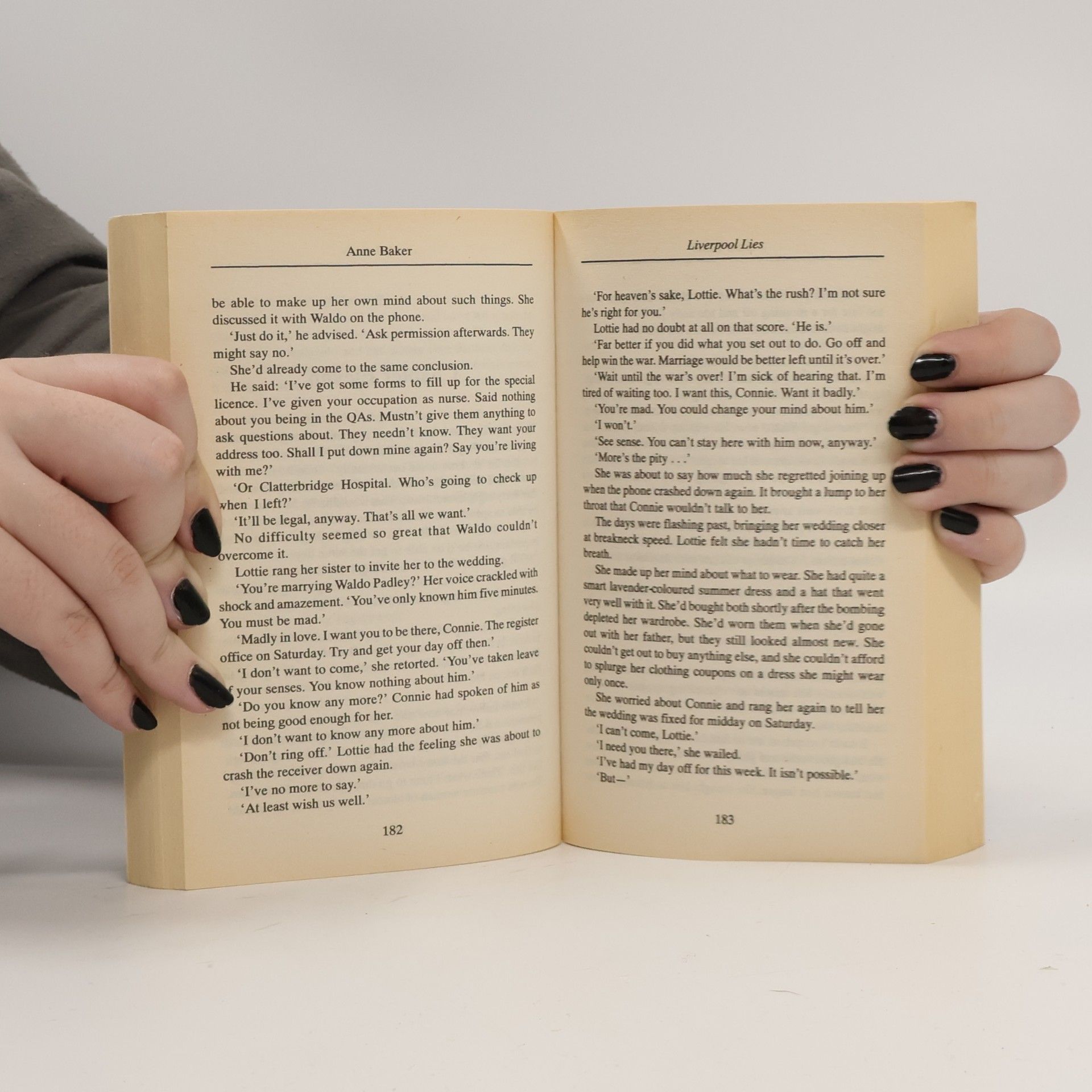 Anne E. Baker Liverpool Lies Columbia Marketing Edition