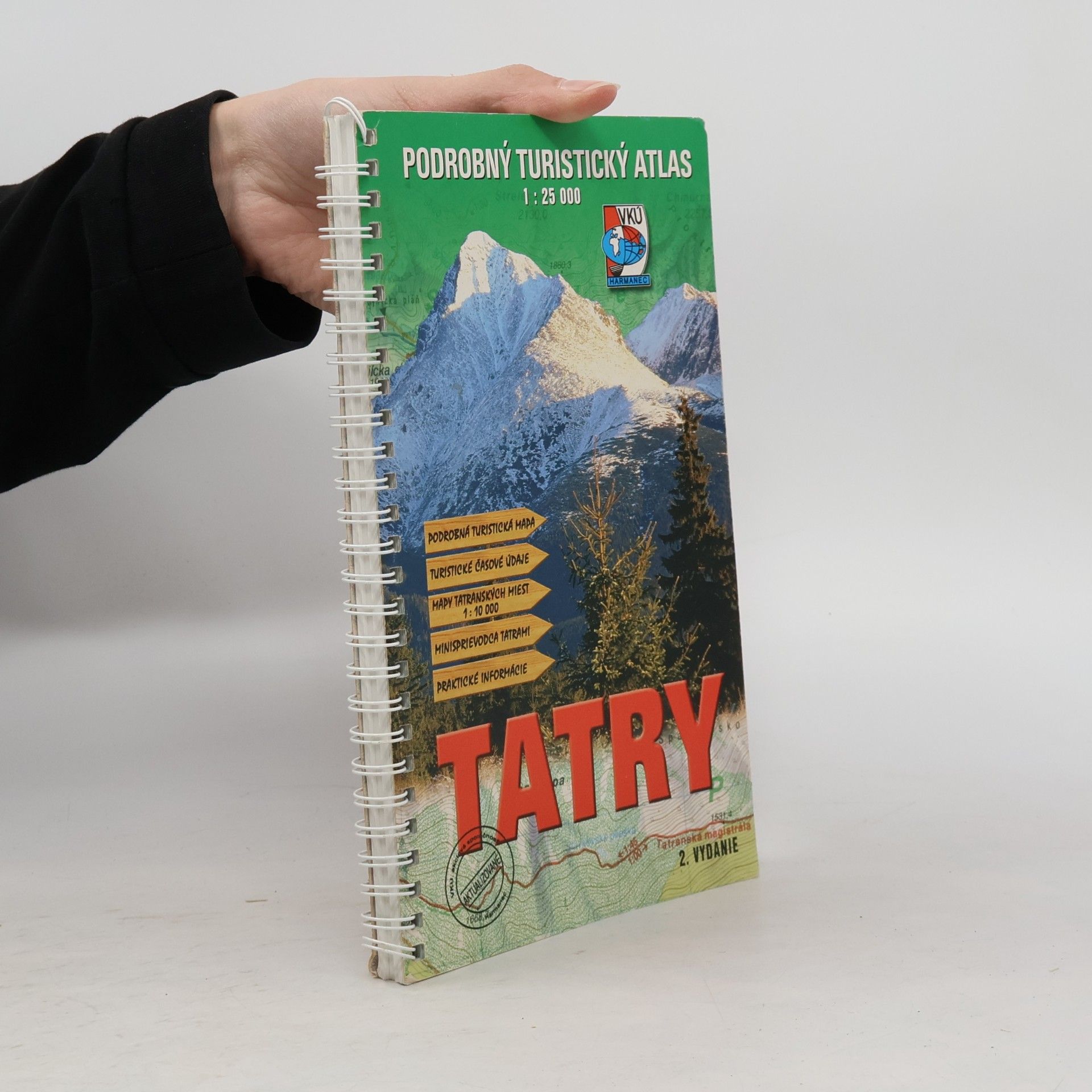 Various authors Tatry - podrobný turistický atlas