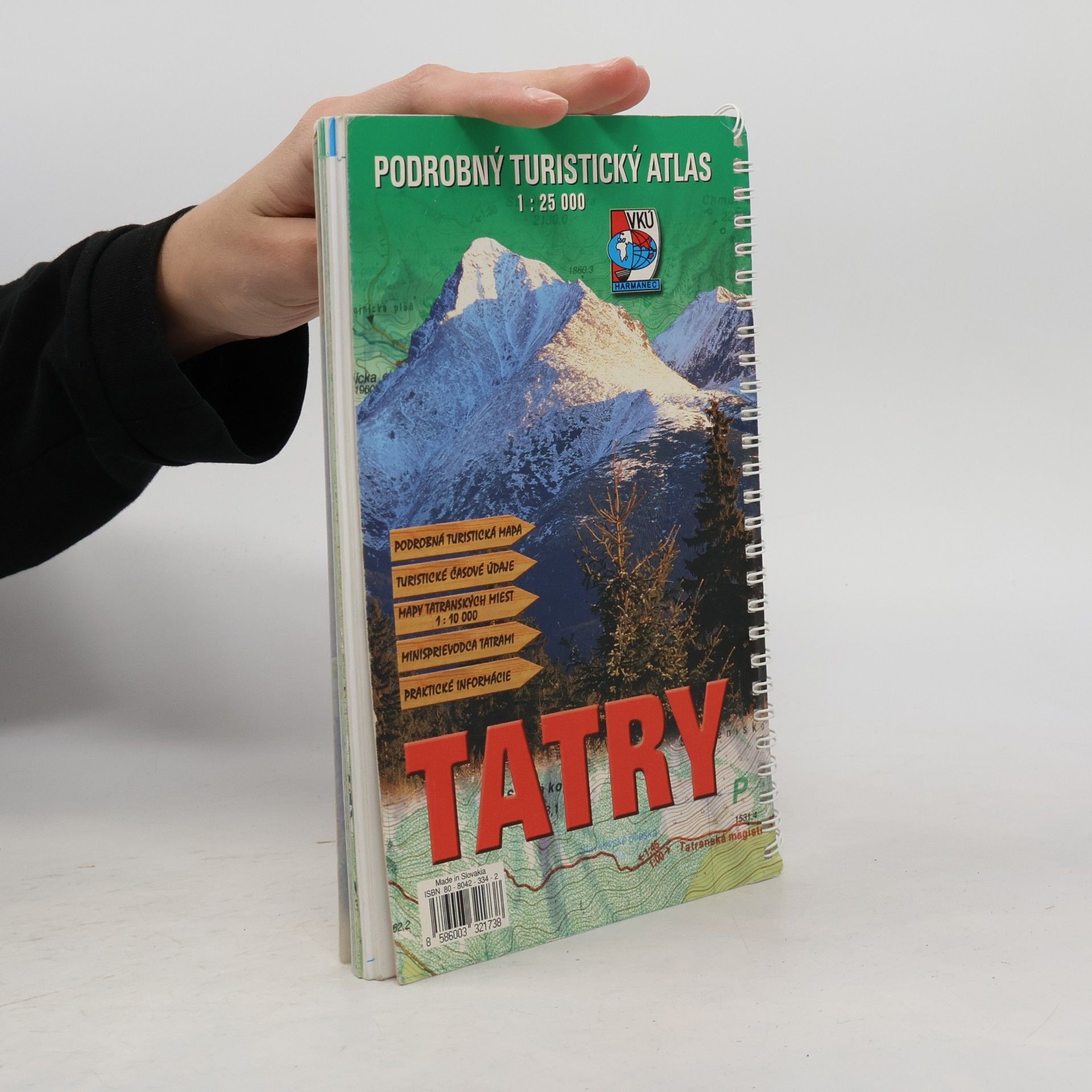 Various authors Tatry - podrobný turistický atlas