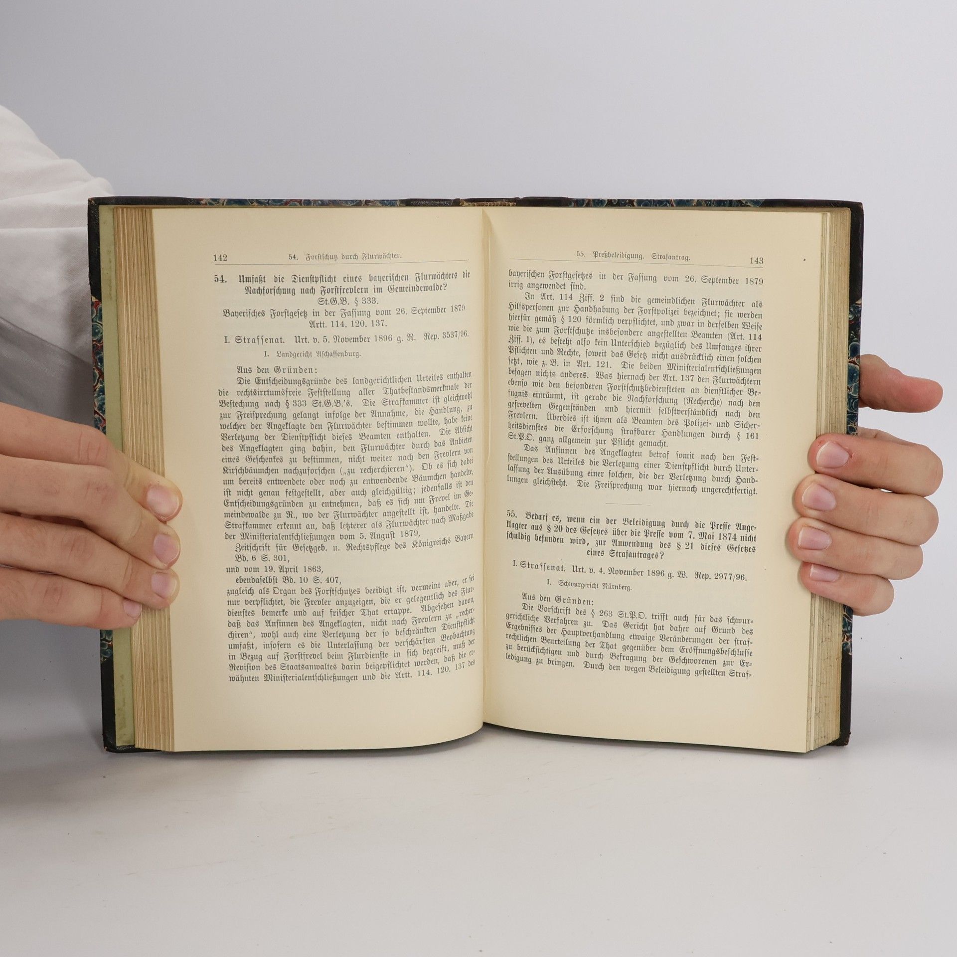Autorenkollektiv Entscheidungen des Reichsgerichts in Strafsachen 29