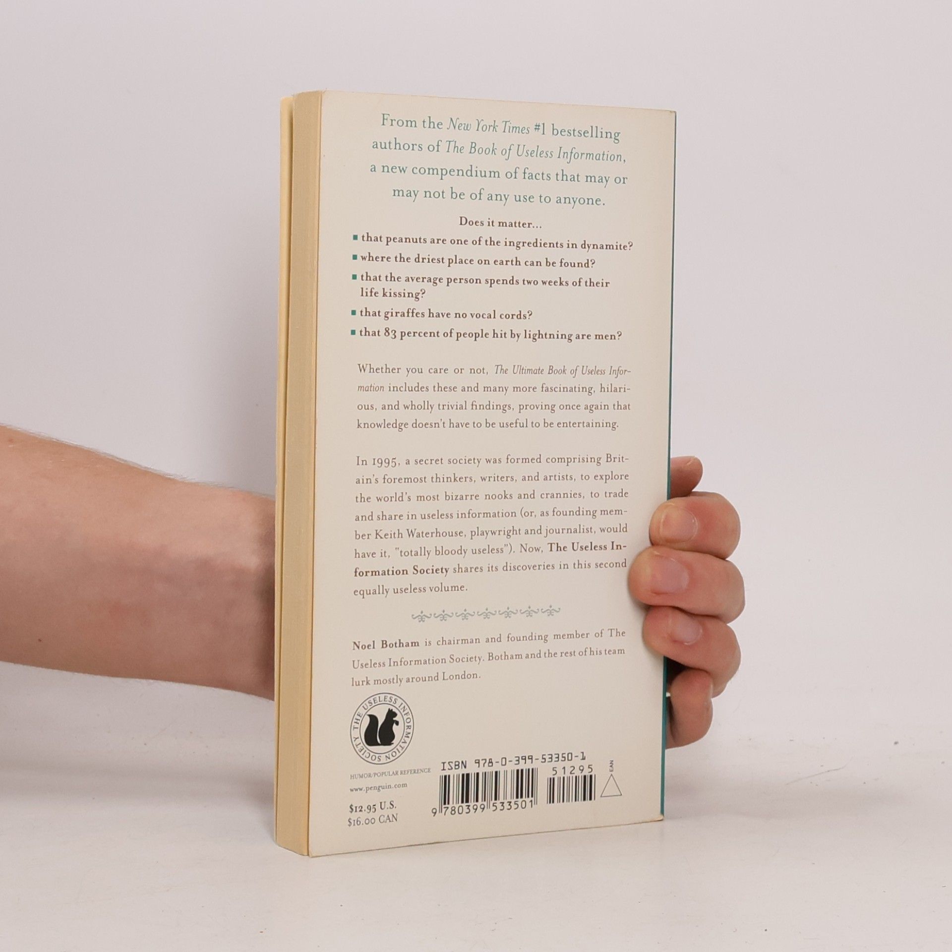 Noel Botham The Ultimate Book of Useless Information