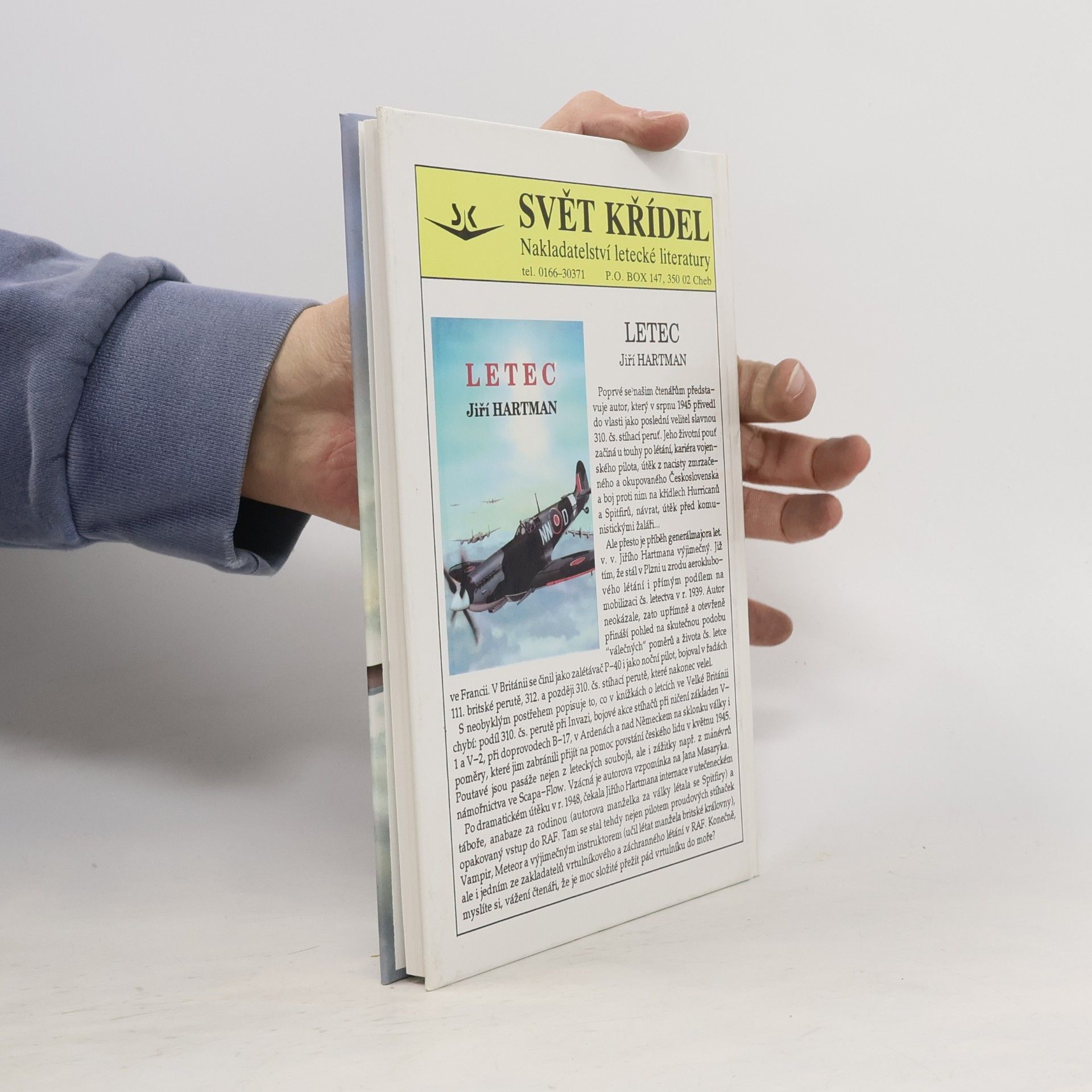 Douglas Bader Boj na nebi. Příběh o bojovém nasazení Spitfiru a Hurricanu