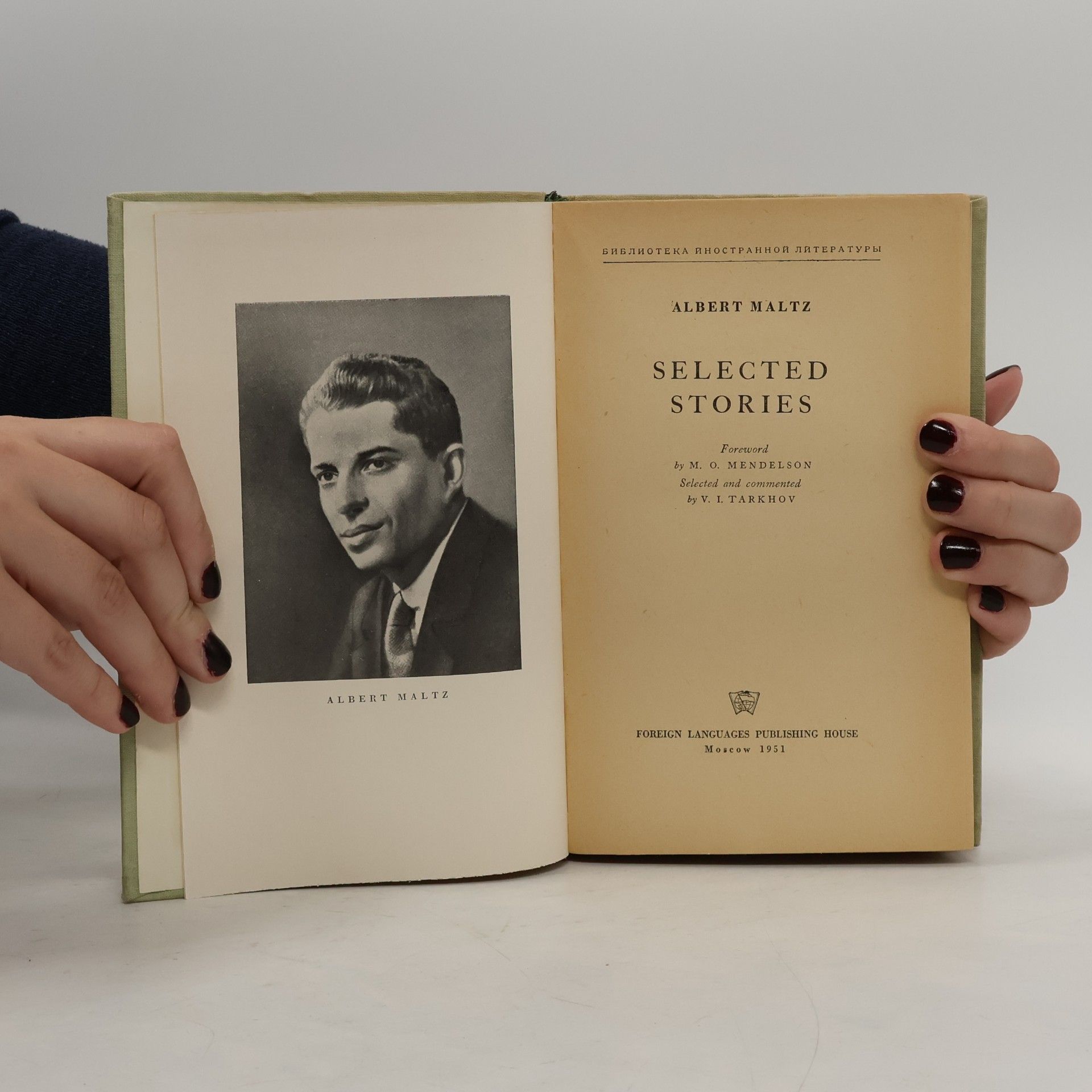 Albert Maltz Selected Stories