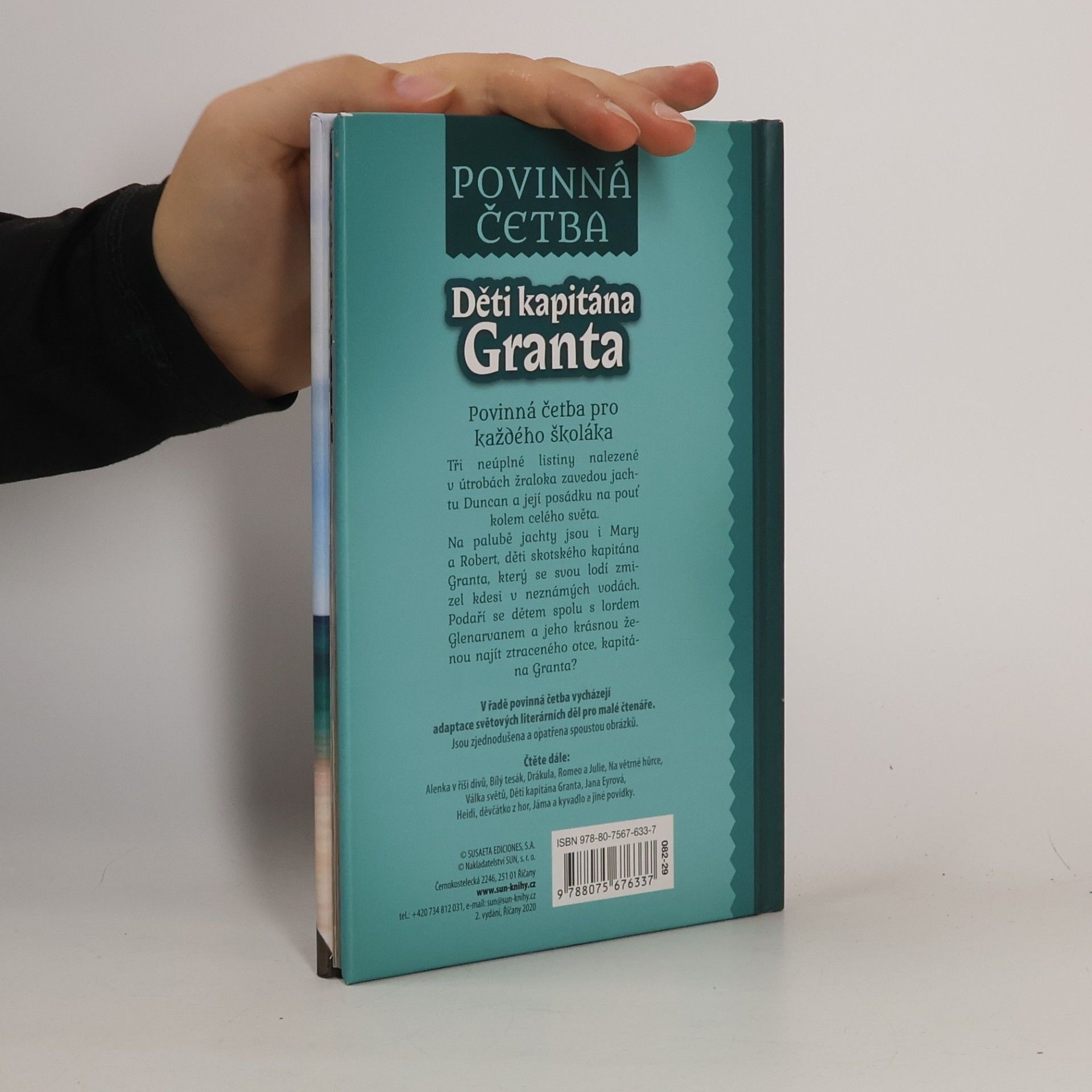 Consuelo Delgado Beistegui Děti kapitána Granta (převyprávění)