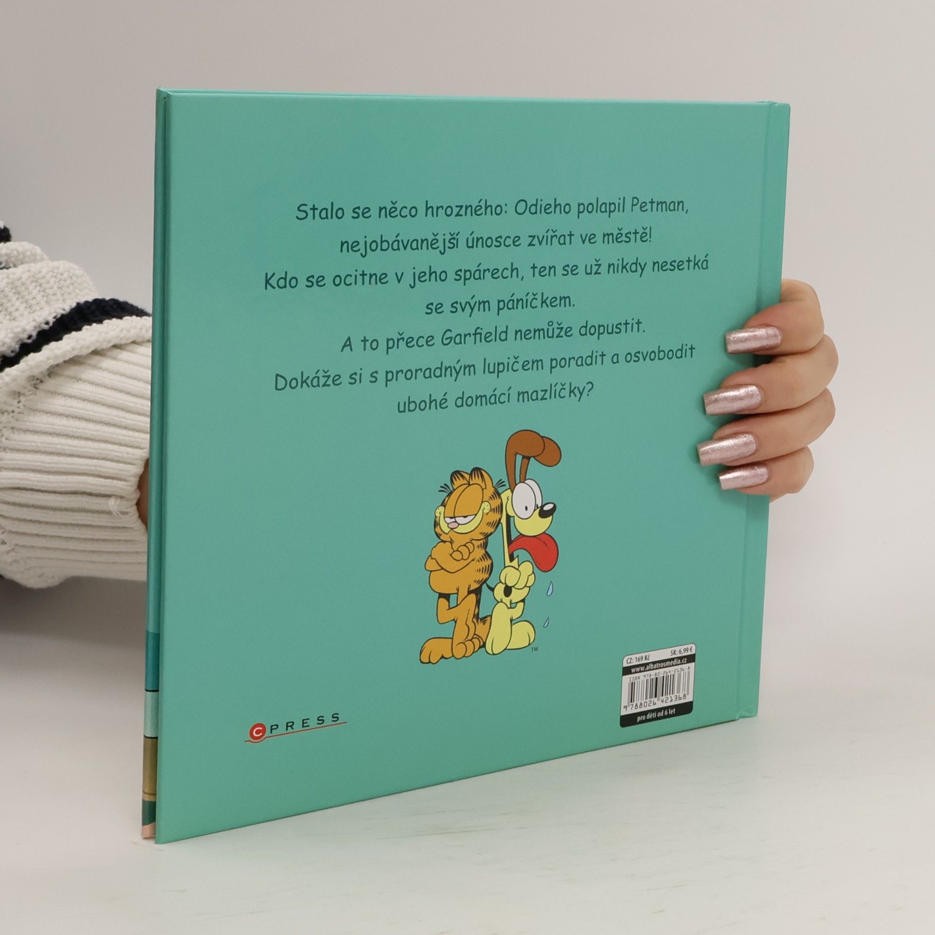 Jim Davis Garfield záchranářem
