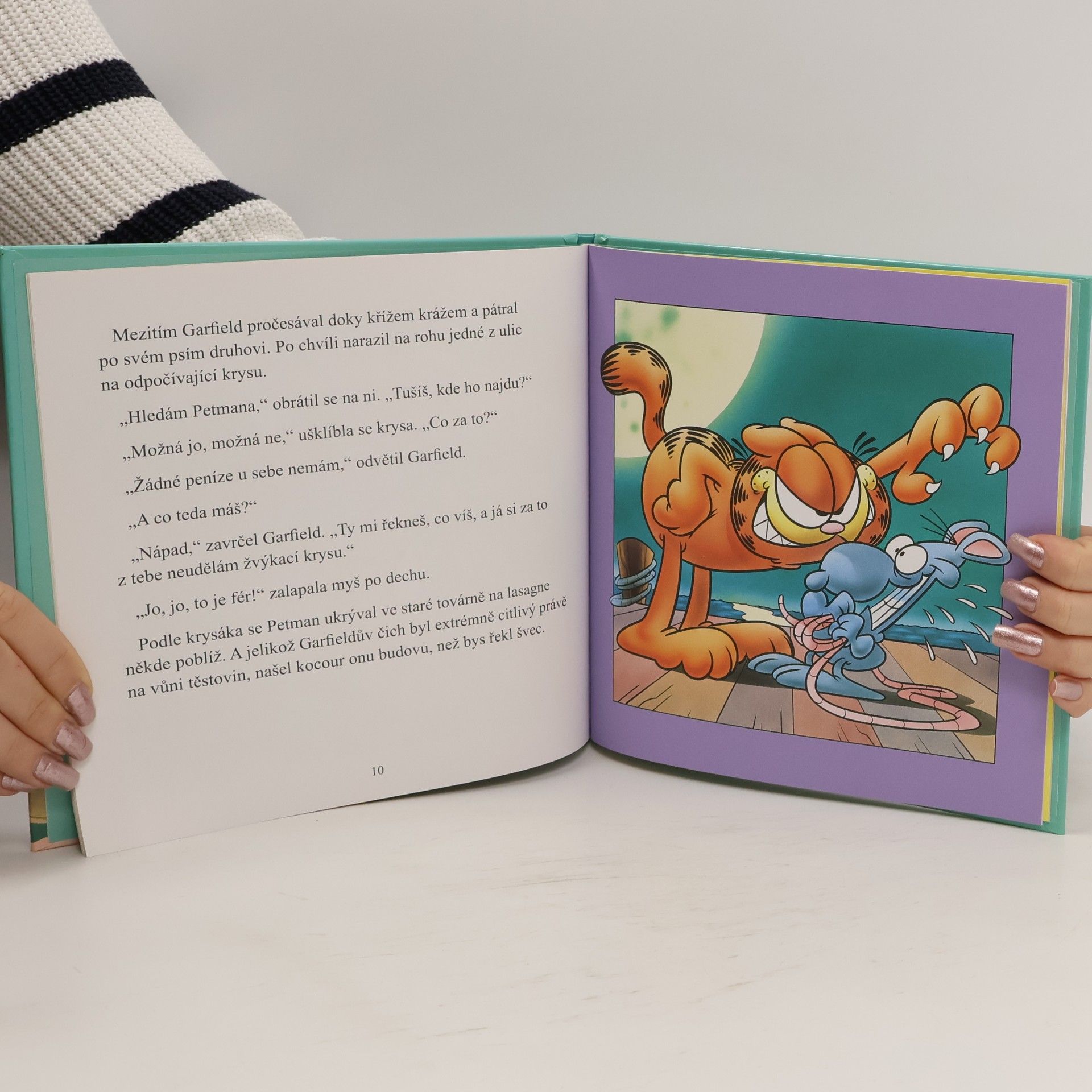Jim Davis Garfield záchranářem