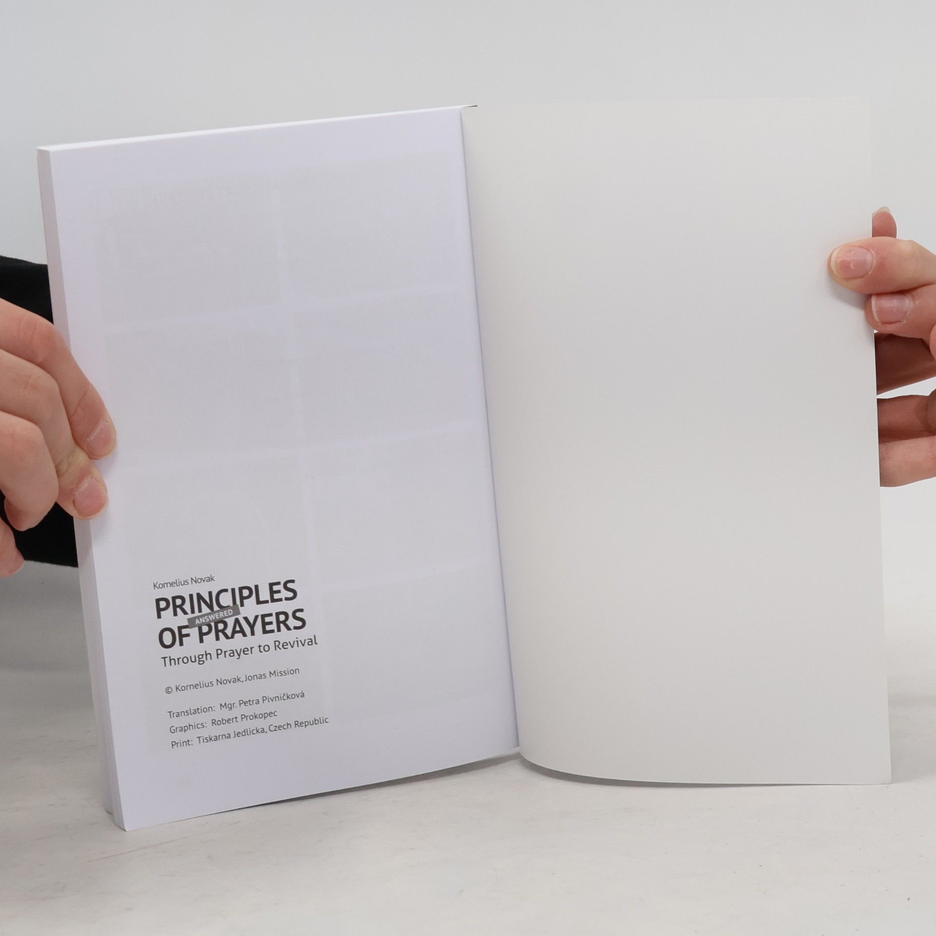 Kornelius Novak Principles of Answered Prayers