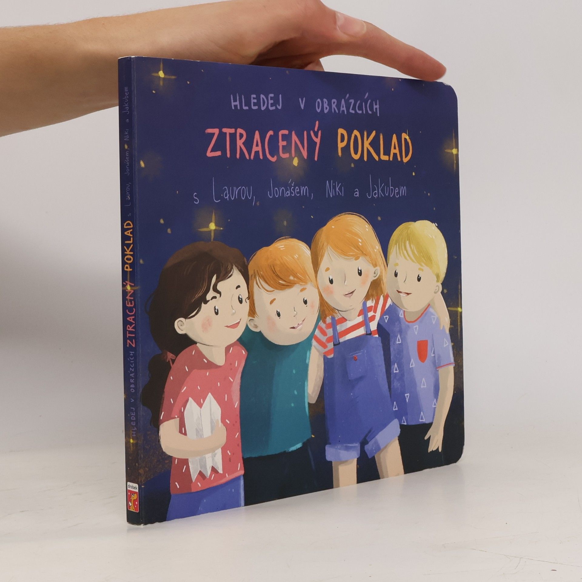 Anna Krejčí Besserová Ztracený poklad s Laurou, Jonášem, Niki a Jakubem