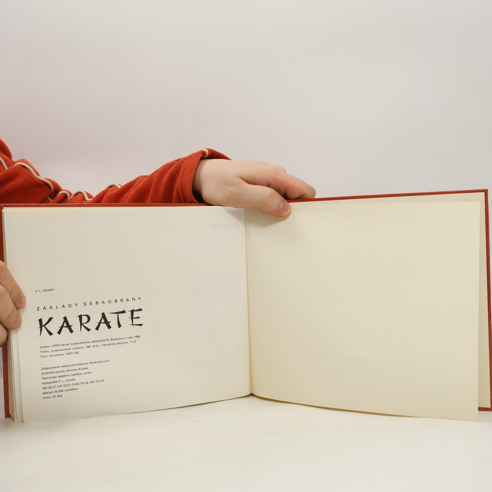 Vojtech L. Levský Základy sebaobrany: Karate