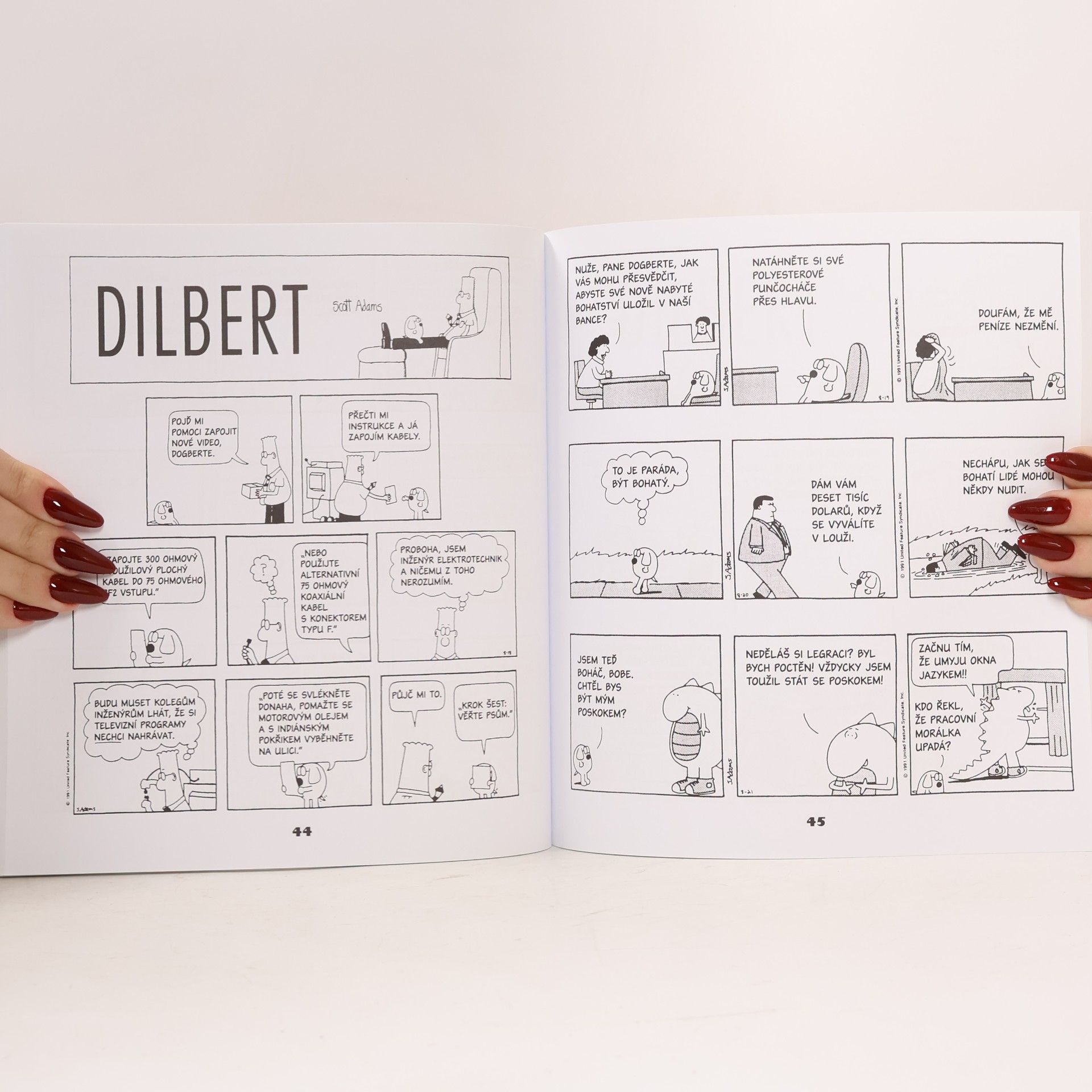 Scott Adams Hádej, kdo je chytřejší než ty: Kniha Dilbertových příběhů