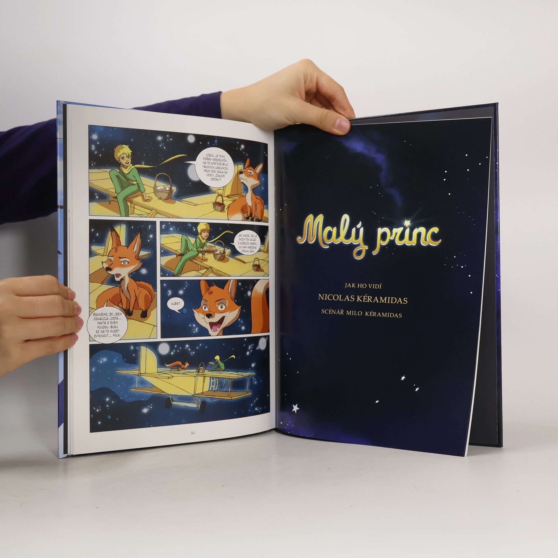Antoine de Saint-Exupéry Malý princ a vagónová planeta