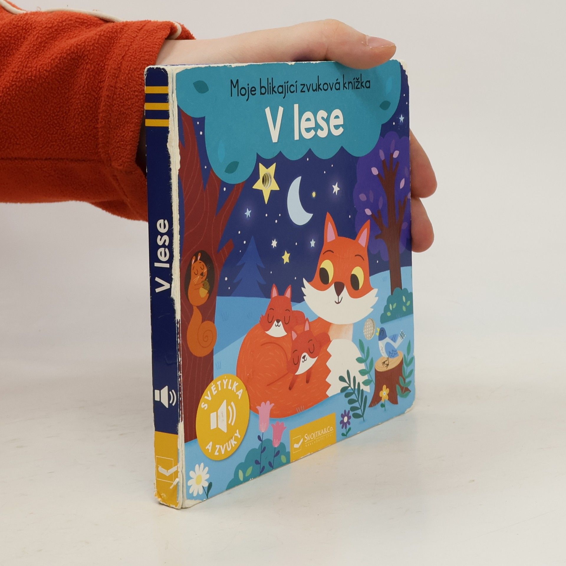 Kolektiv autorů Moje blikající zvuková knížka V lese