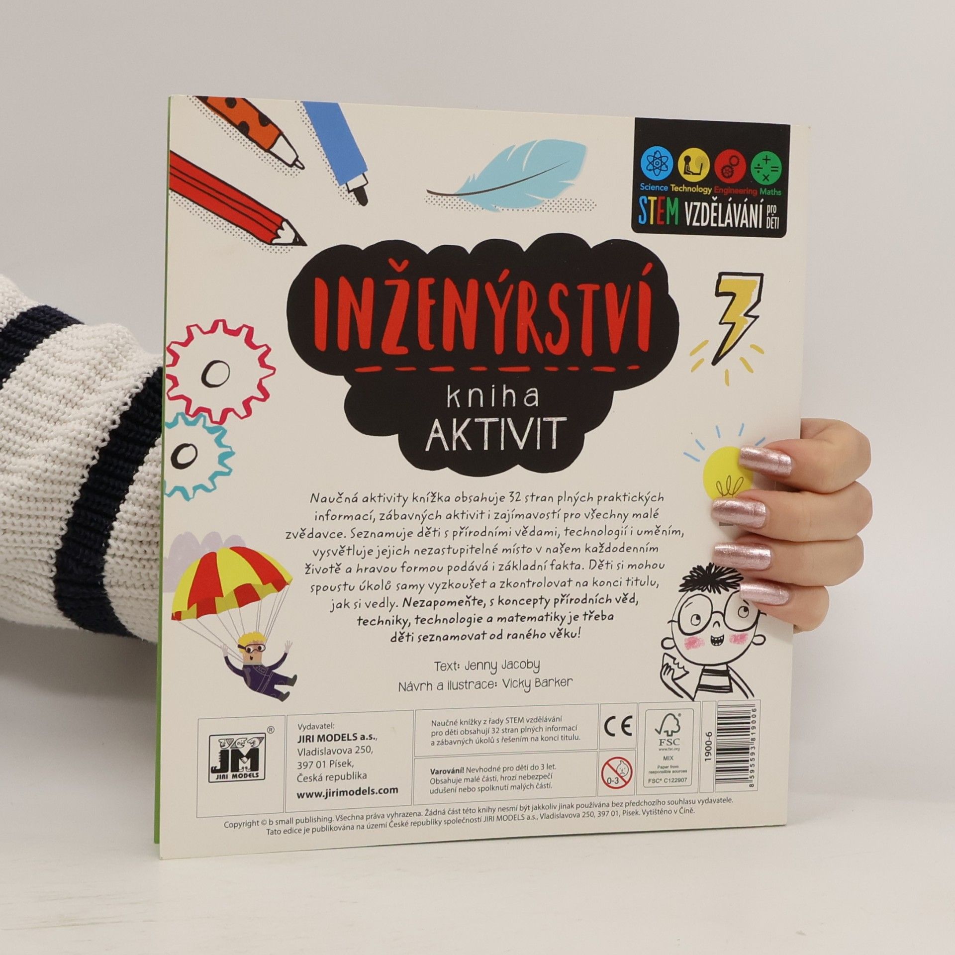 Jenny Jacoby Inženýrství. Kniha aktivit