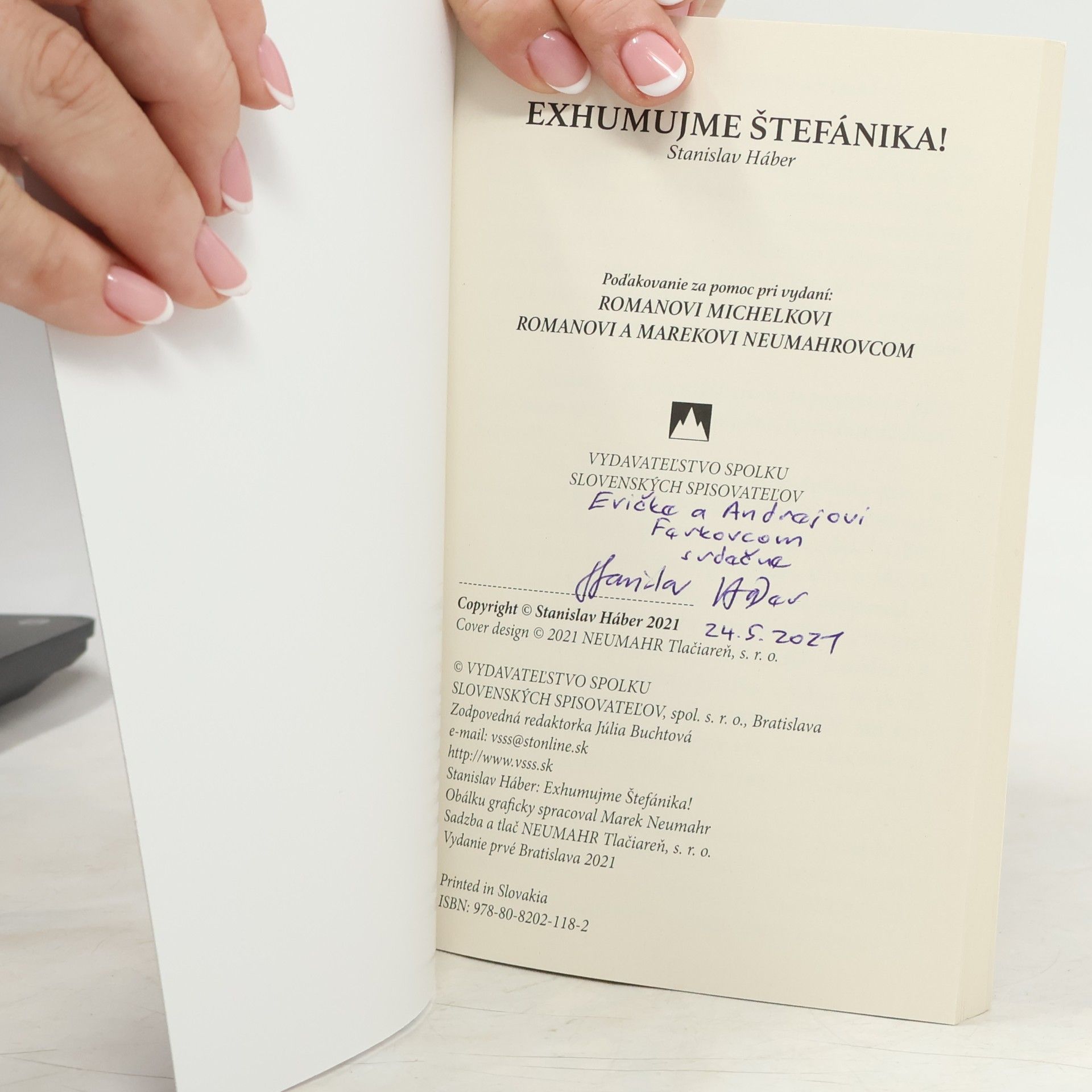 Stanislav Háber Exhumujme Štefánika!