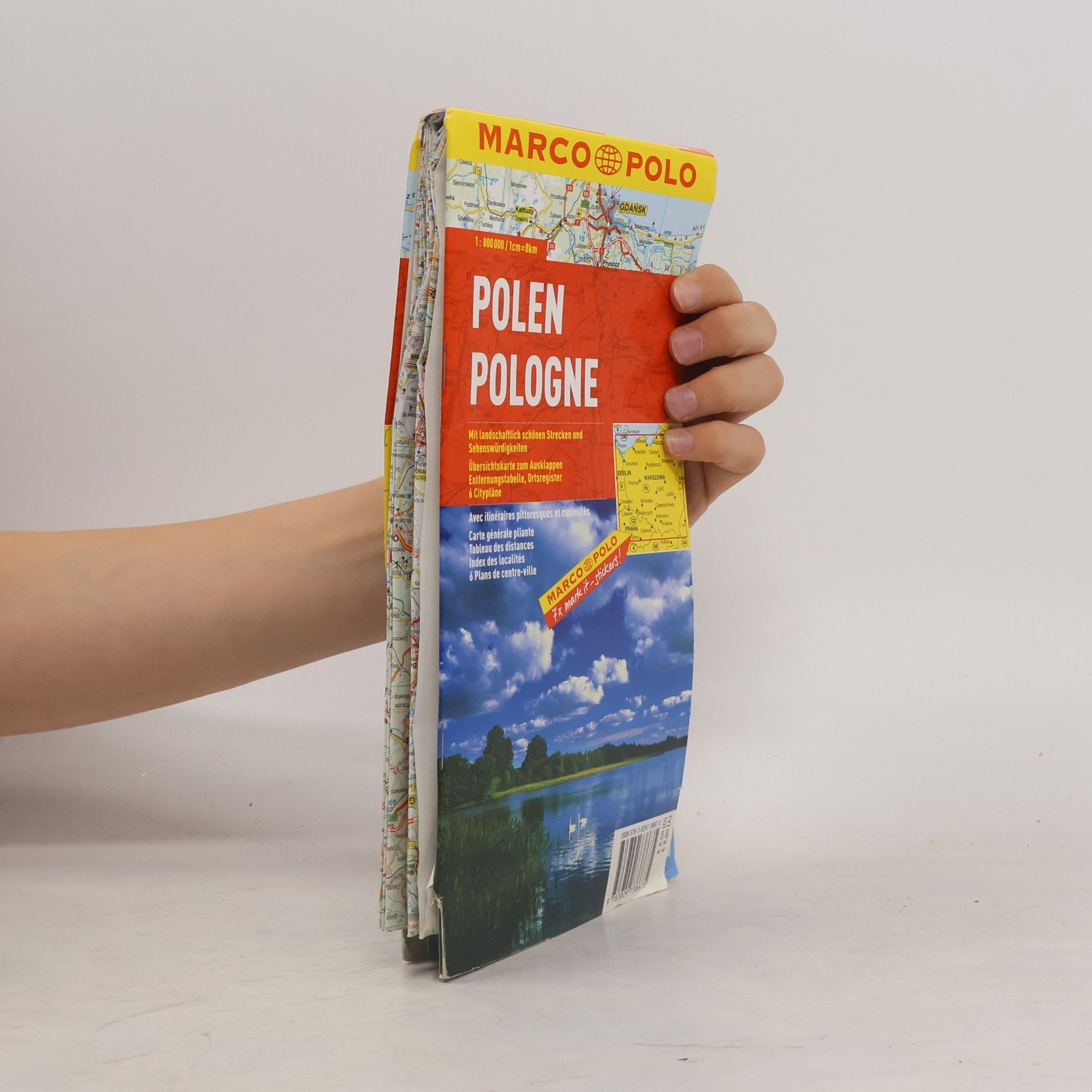 Various authors Polsko/mapa 1:800T MD