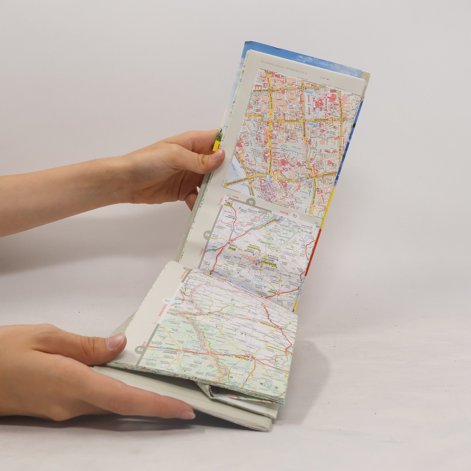 Various authors Polsko/mapa 1:800T MD