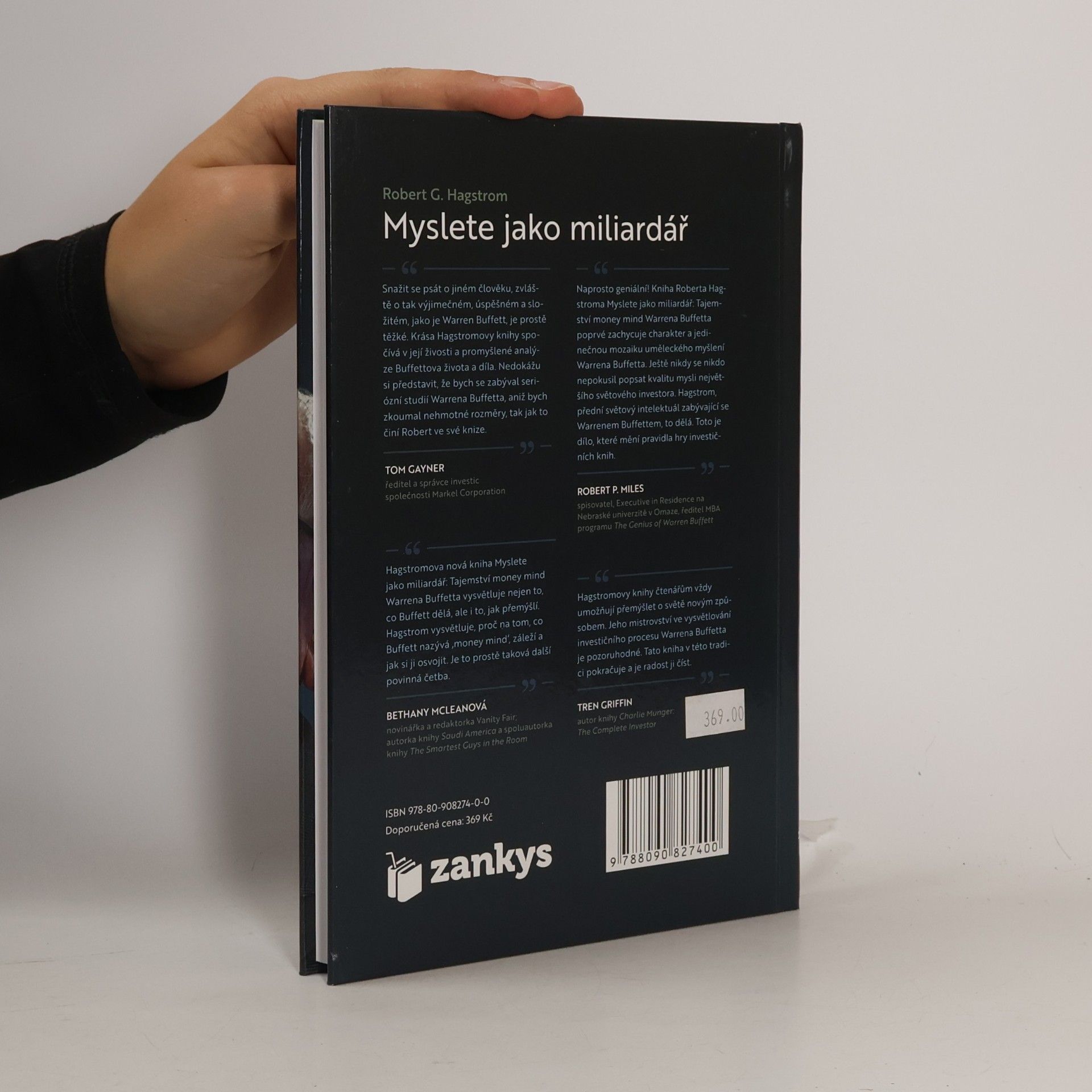 Robert G. Hagstrom Myslete jako miliardář : tajemství Money Mind Warrena Buffetta